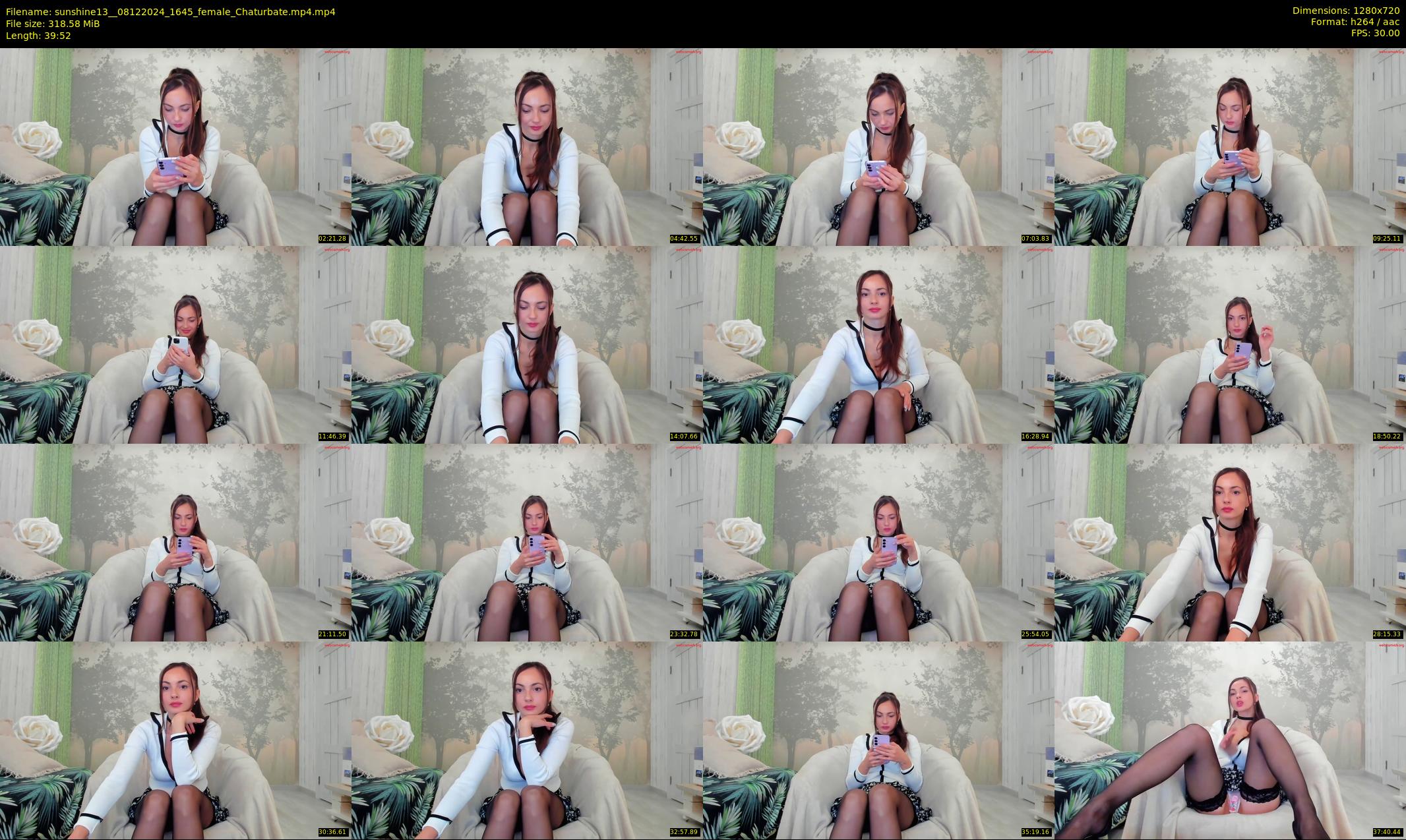 sunshine13_ — 40 minute Chaturbate female cam show recording, 720p, Dec 8, 2024