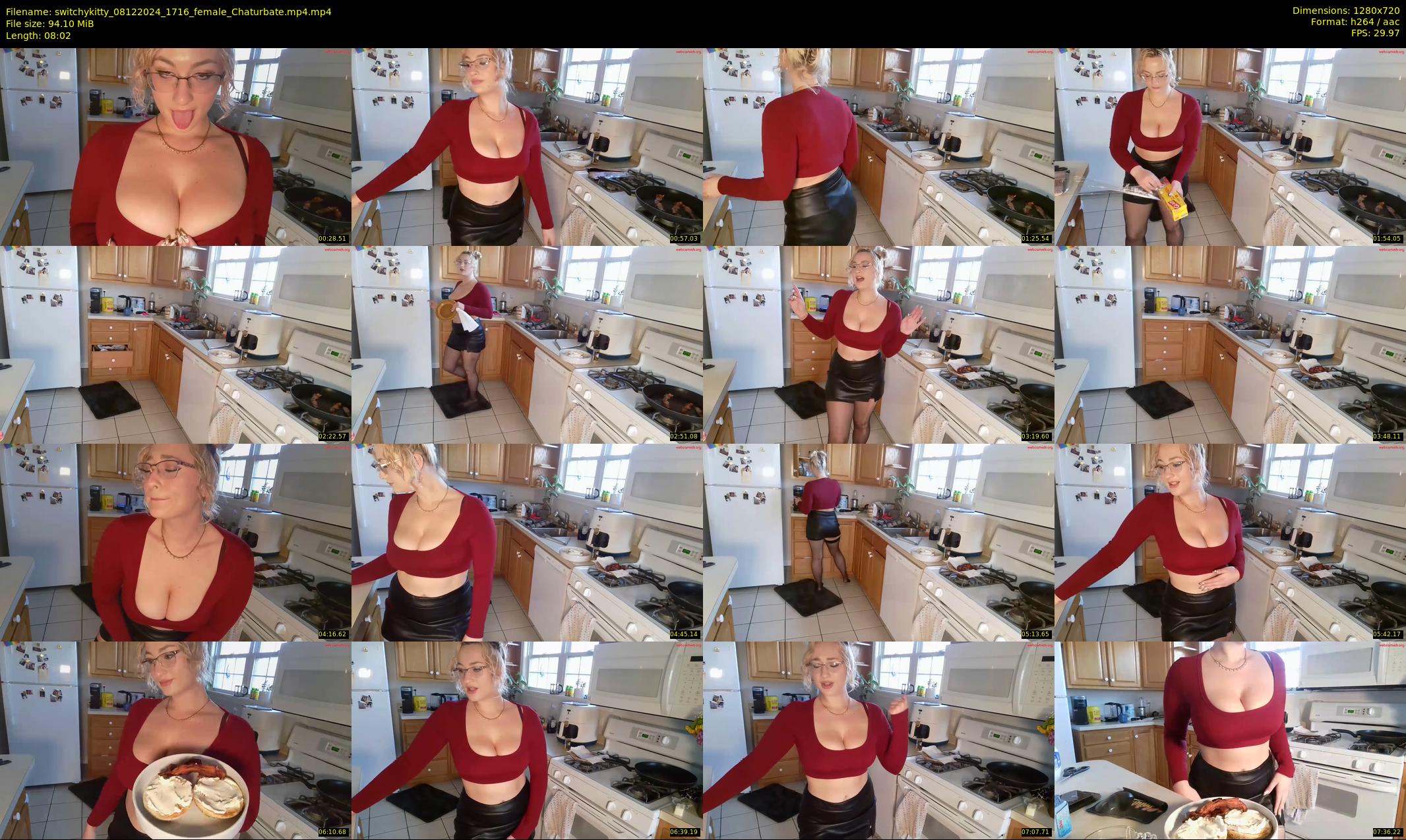switchykitty — 9 minute Chaturbate female cam show recording, 720p, Dec 8, 2024