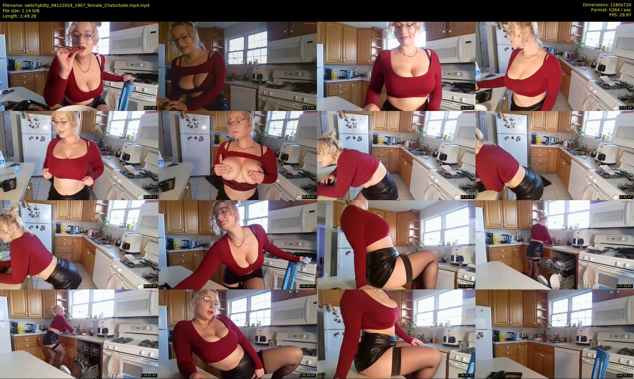 switchykitty — 110 minute Chaturbate female cam show recording, 720p, Dec 8, 2024