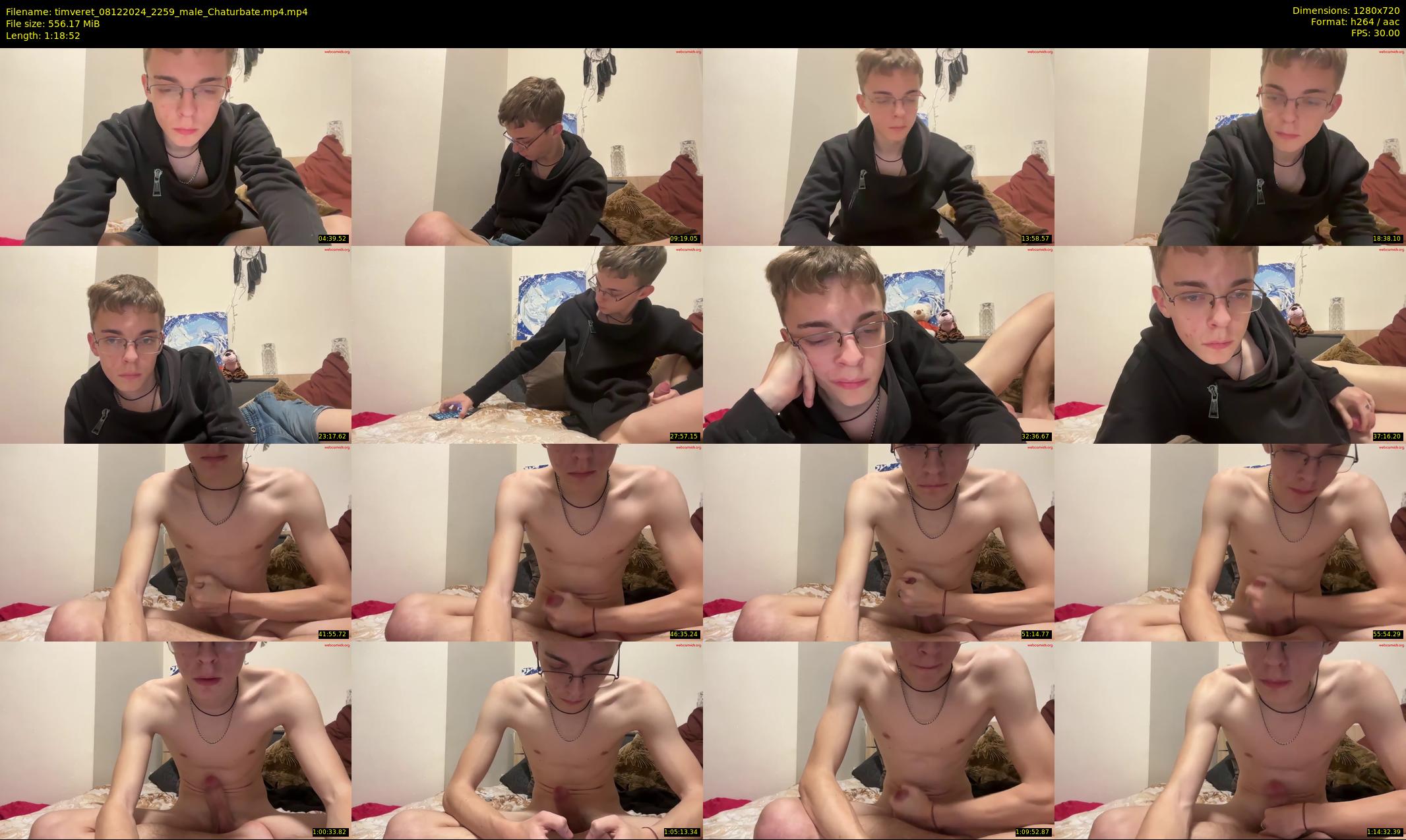 timveret — 79 minute Chaturbate male cam show recording, 720p, Dec 8, 2024
