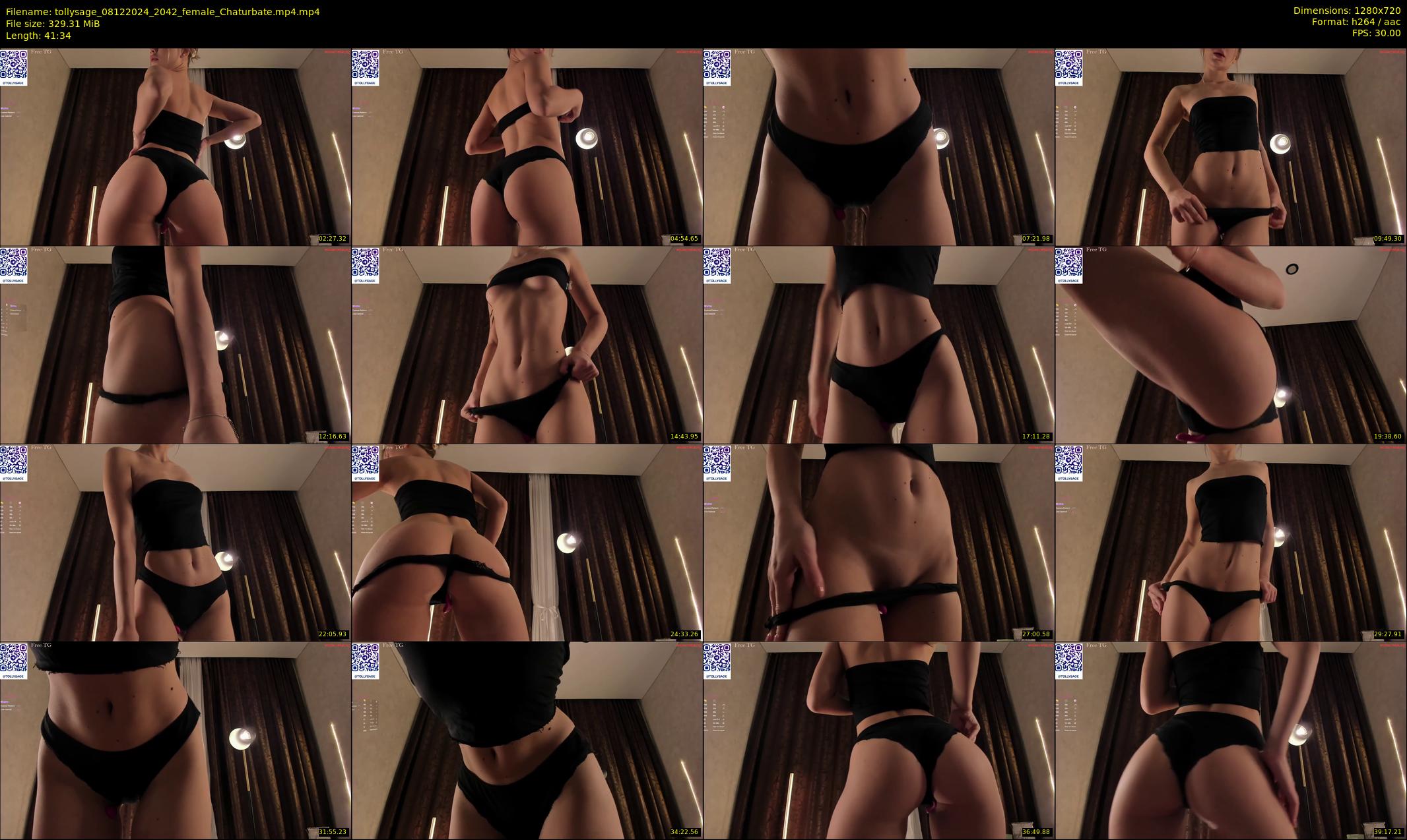 tollysage — 42 minute Chaturbate female cam show recording, 720p, Dec 8, 2024