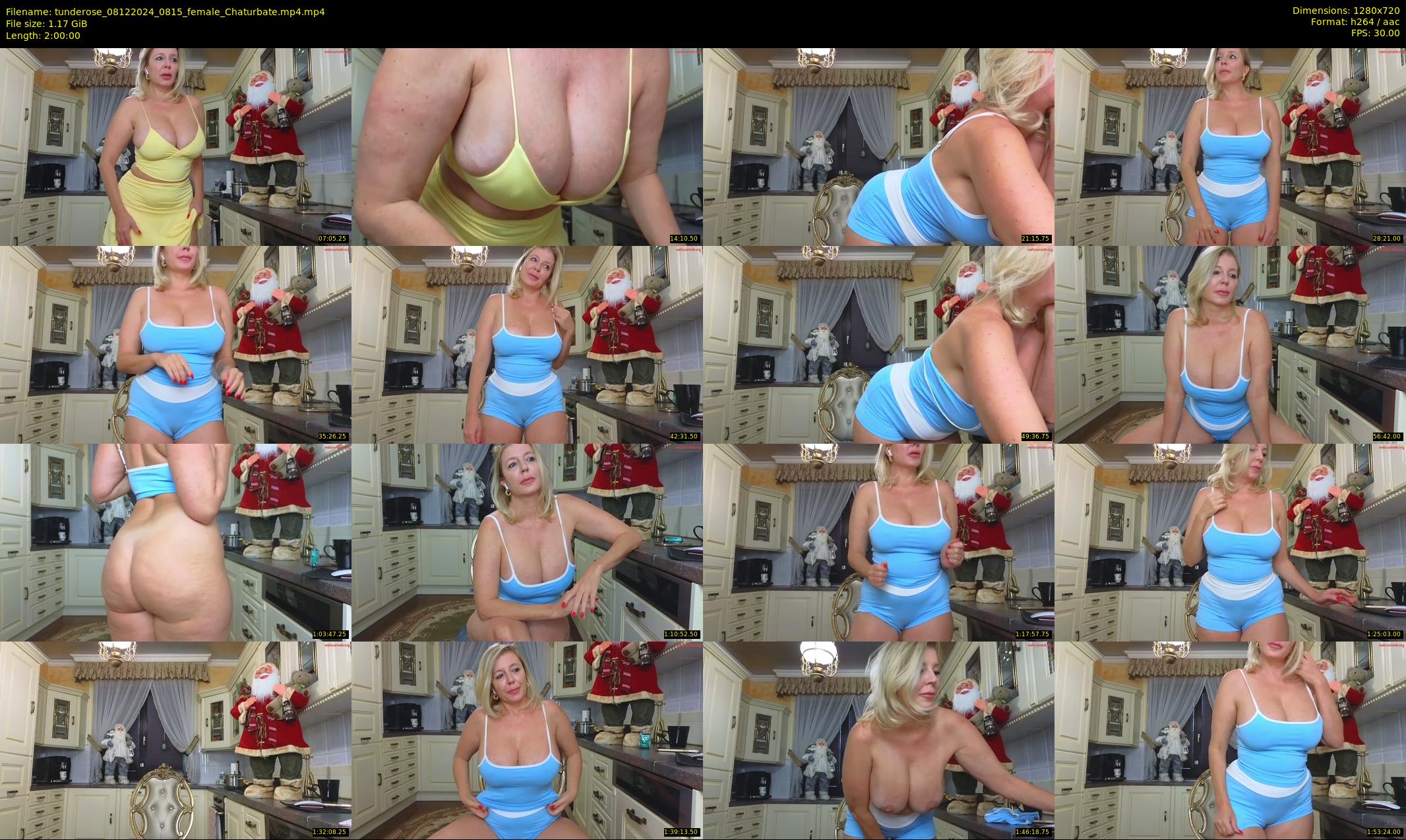 tunderose — 120 minute Chaturbate female cam show recording, 720p, Dec 8, 2024