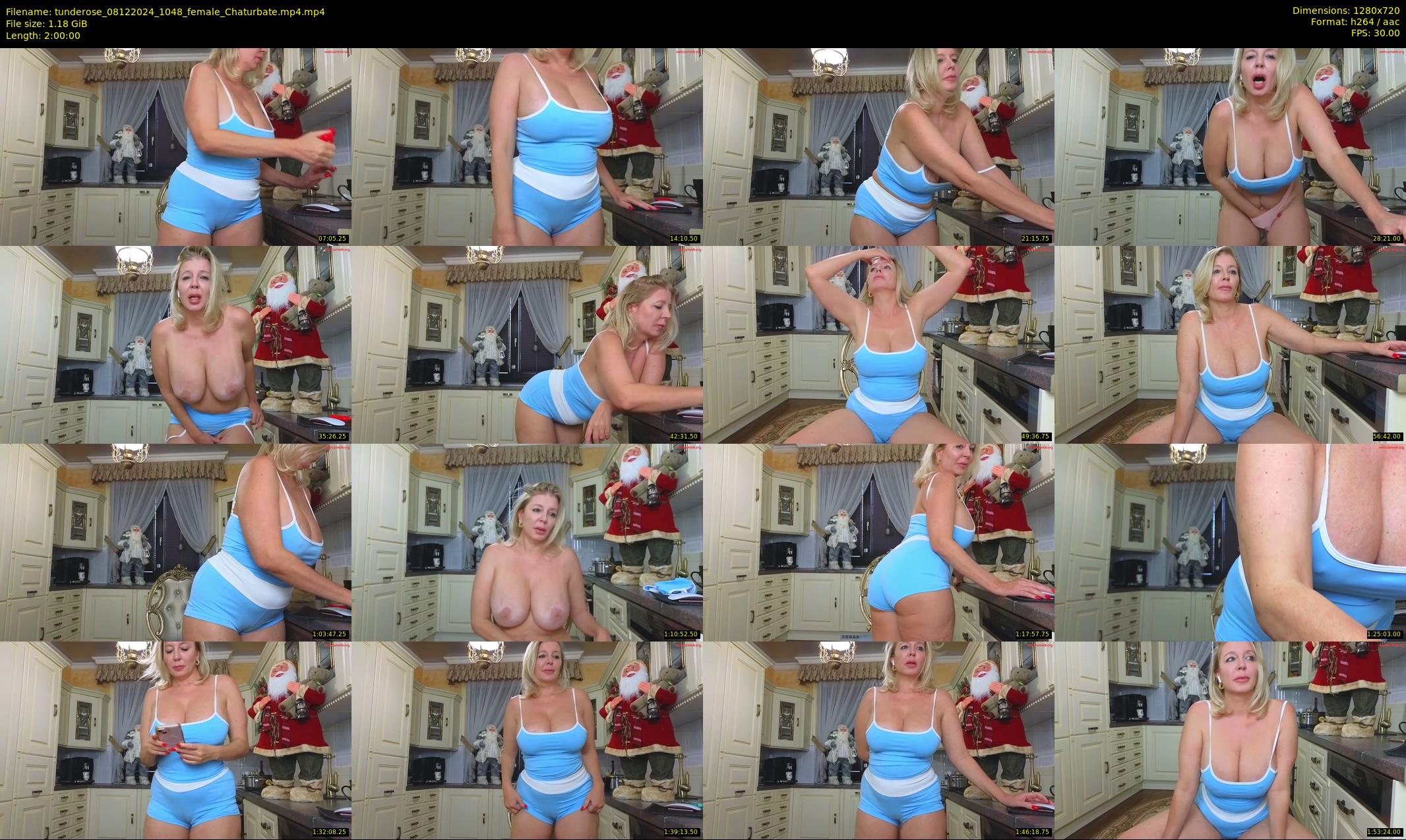 tunderose — 120 minute Chaturbate female cam show recording, 720p, Dec 8, 2024