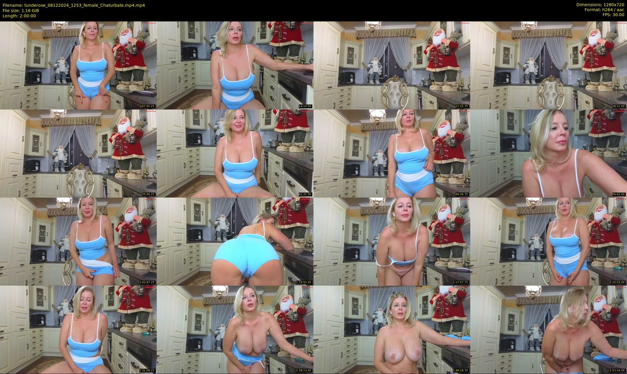 tunderose — 120 minute Chaturbate female cam show recording, 720p, Dec 8, 2024