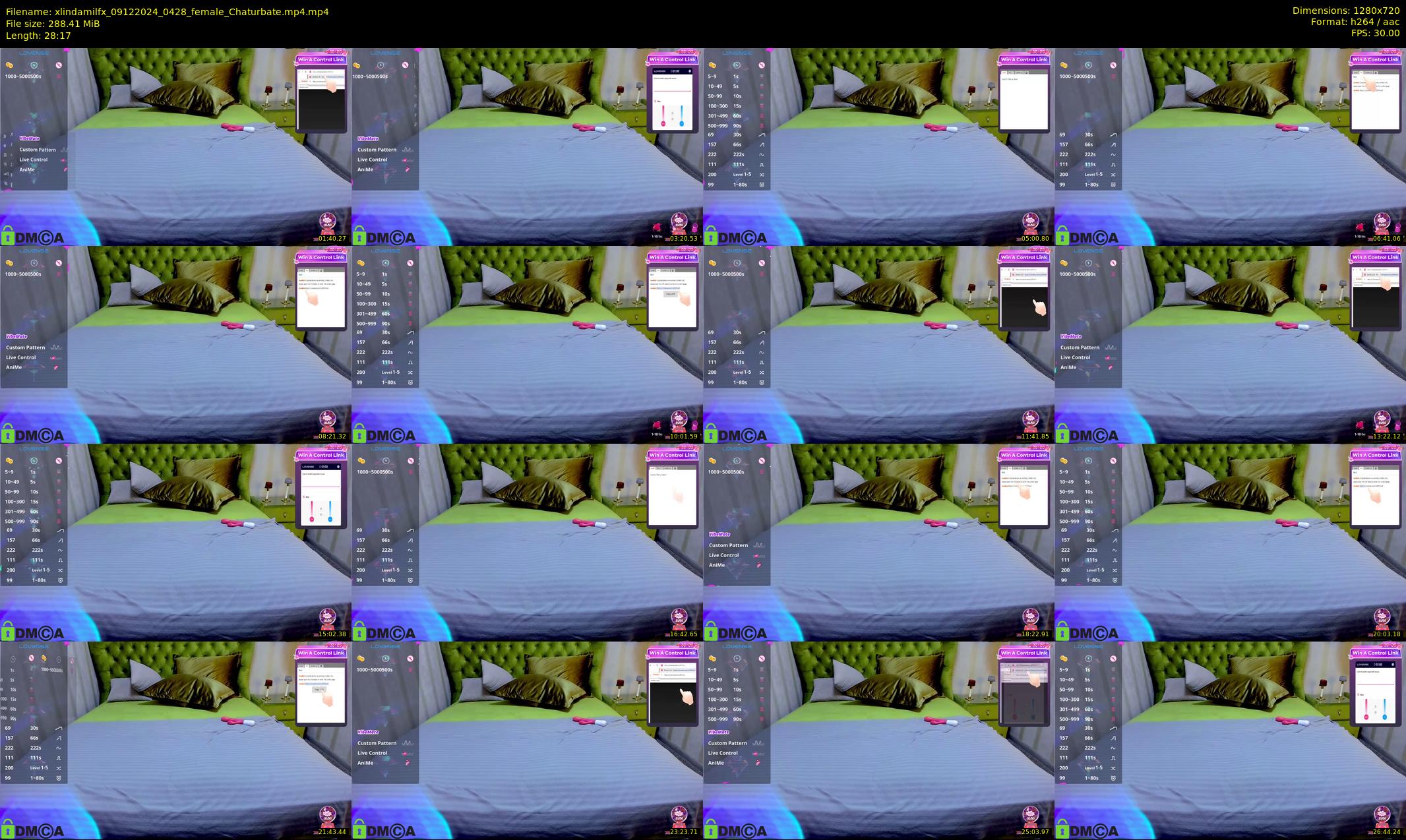 xlindamilfx — 29 minute Chaturbate female cam show recording, 720p, Dec 9, 2024