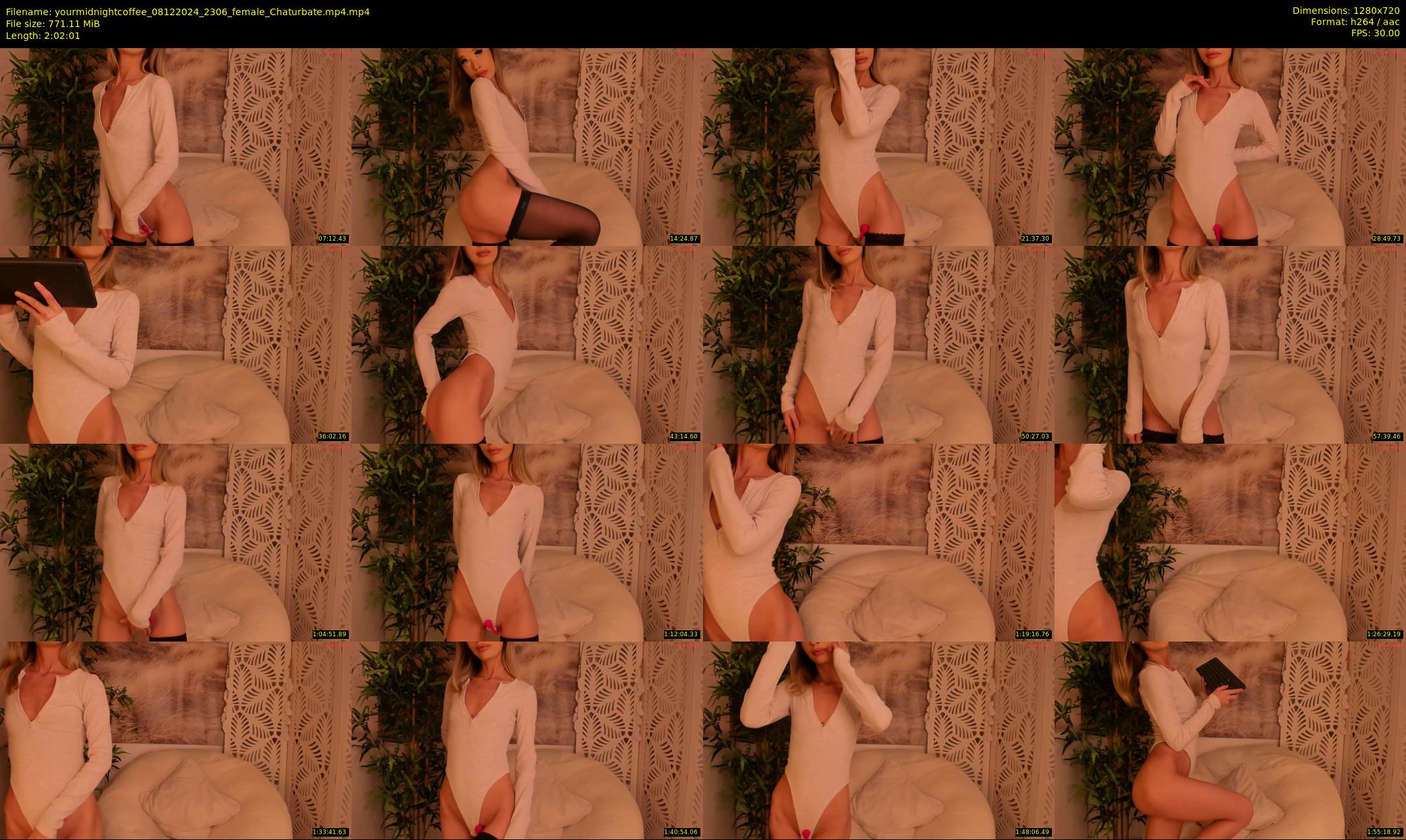 yourmidnightcoffee — 123 minute Chaturbate female cam show recording, 720p, Dec 8, 2024