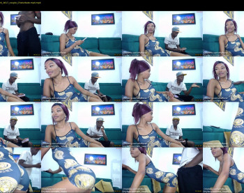 afro_happy__06 — 12 minute Chaturbate couple cam show recording, 720p, Dec 9, 2024