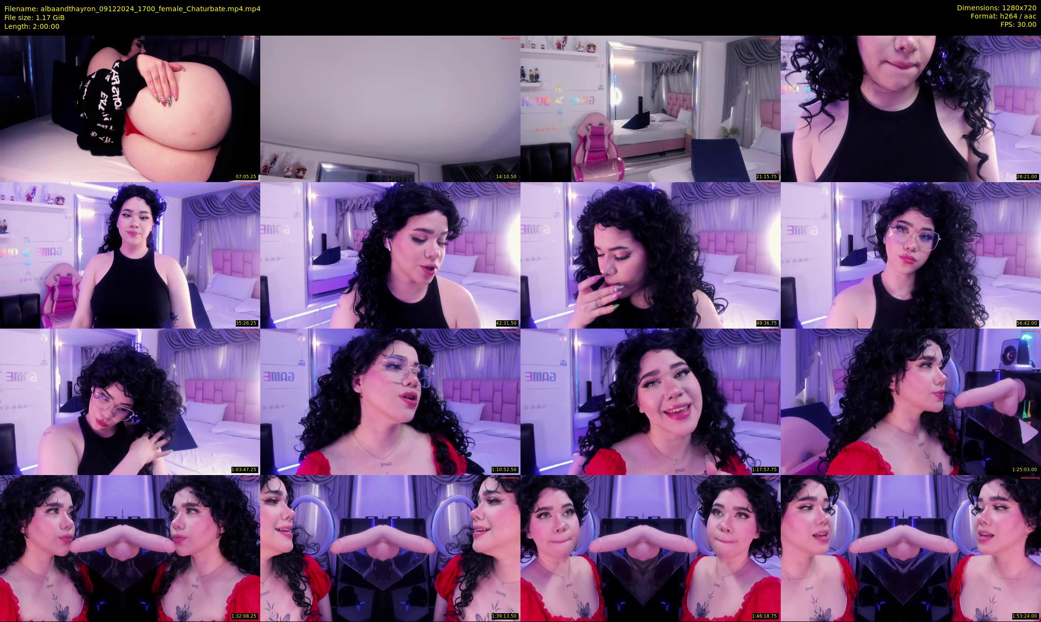 albaandthayron — 120 minute Chaturbate couple cam show recording, 720p, Dec 9, 2024