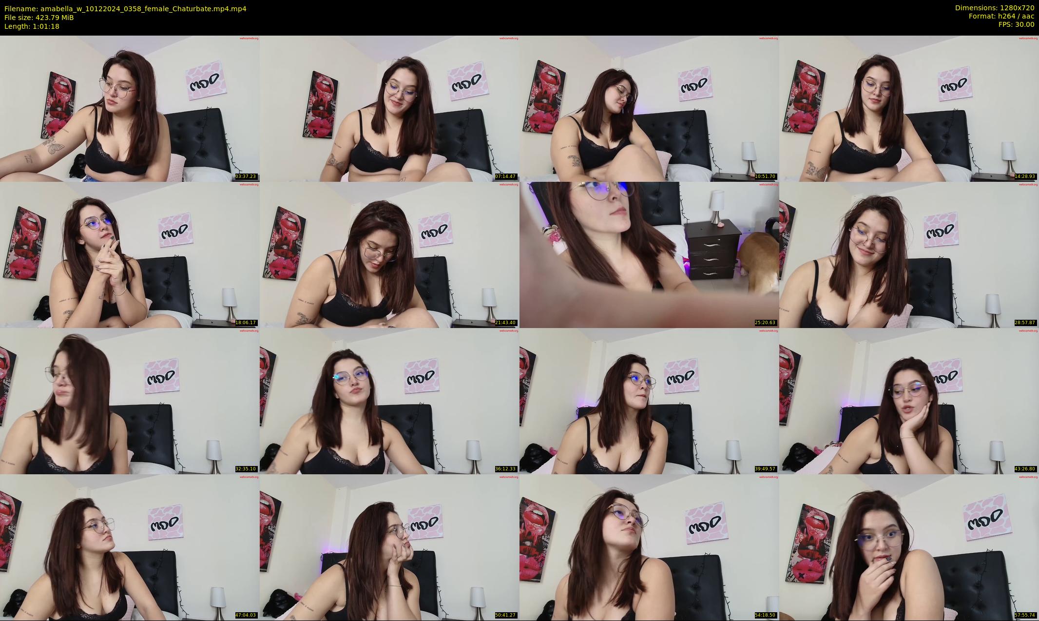 amabella_w — 62 minute Chaturbate female cam show recording, 720p, Dec 10, 2024