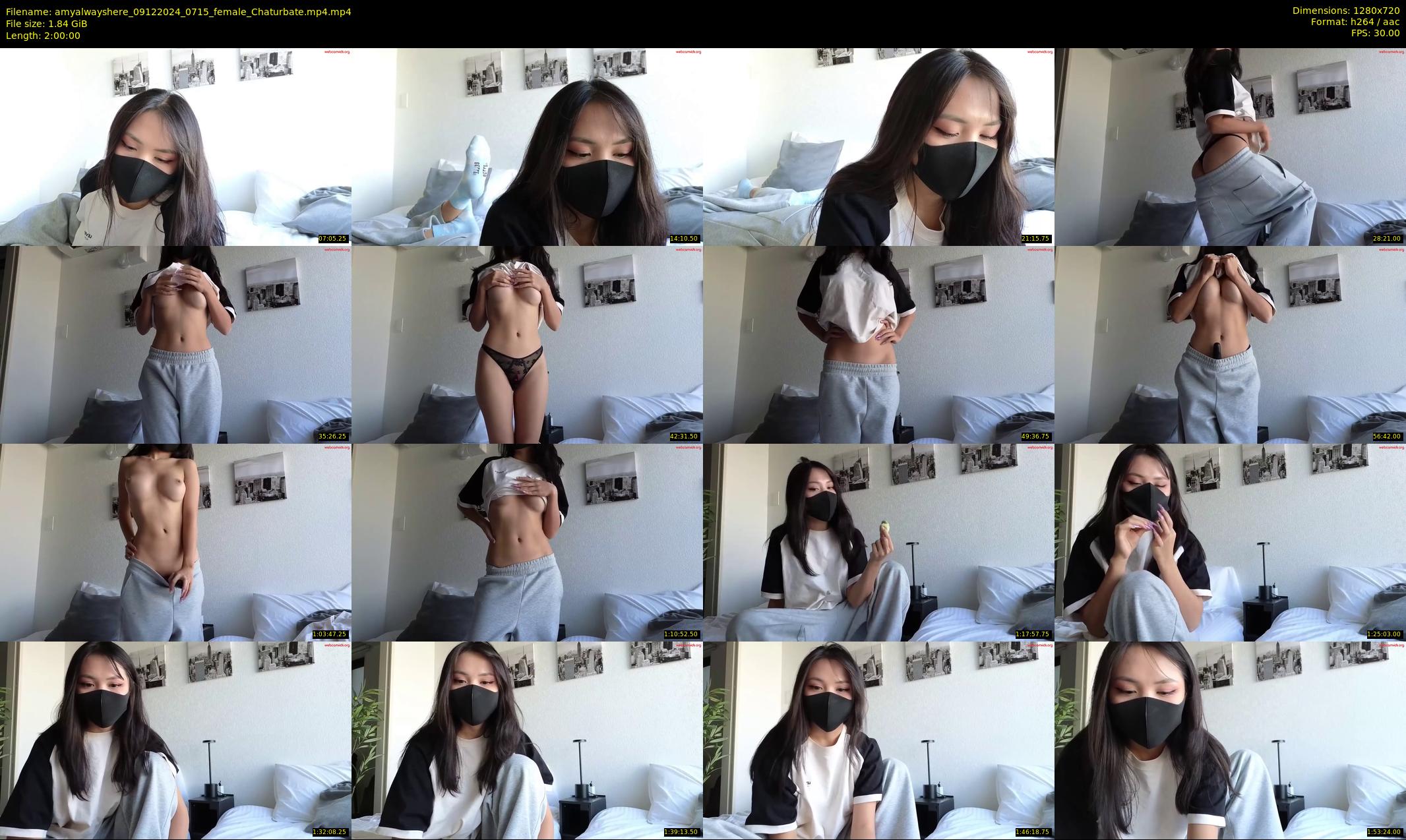 amyalwayshere — 120 minute Chaturbate female cam show recording, 720p, Dec 9, 2024