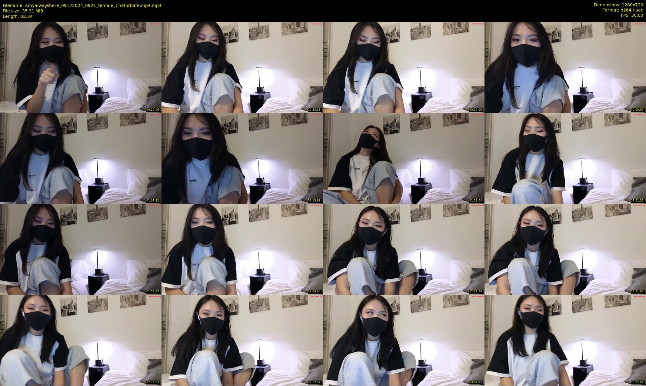 amyalwayshere — 4 minute Chaturbate female cam show recording, 720p, Dec 9, 2024