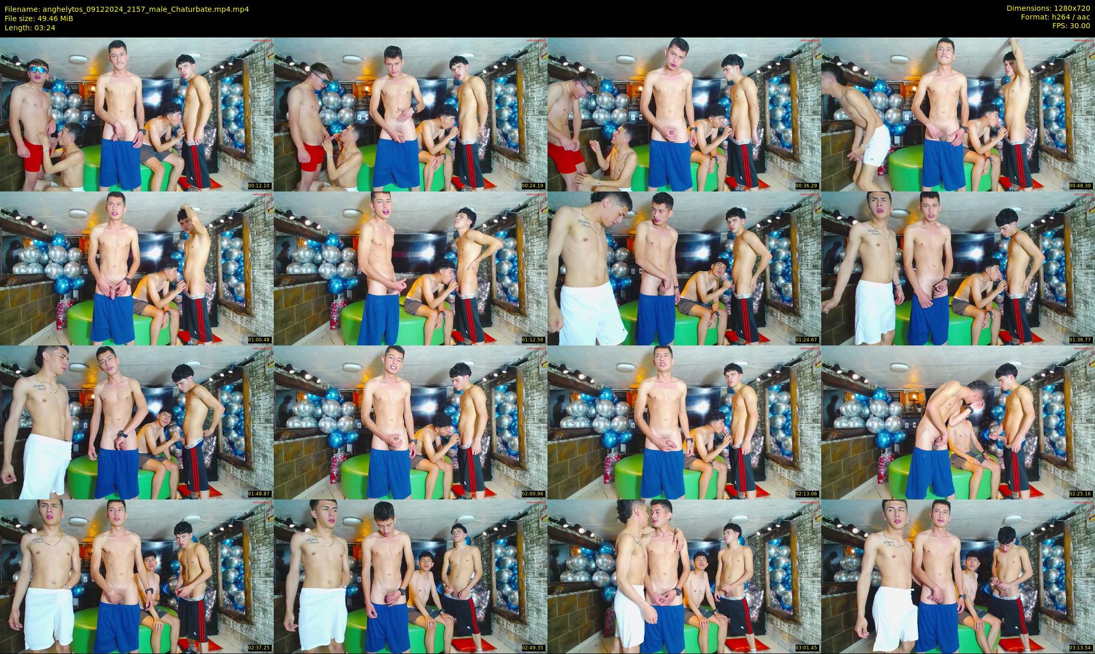 anghelytos — 4 minute Chaturbate male cam show recording, 720p, Dec 9, 2024