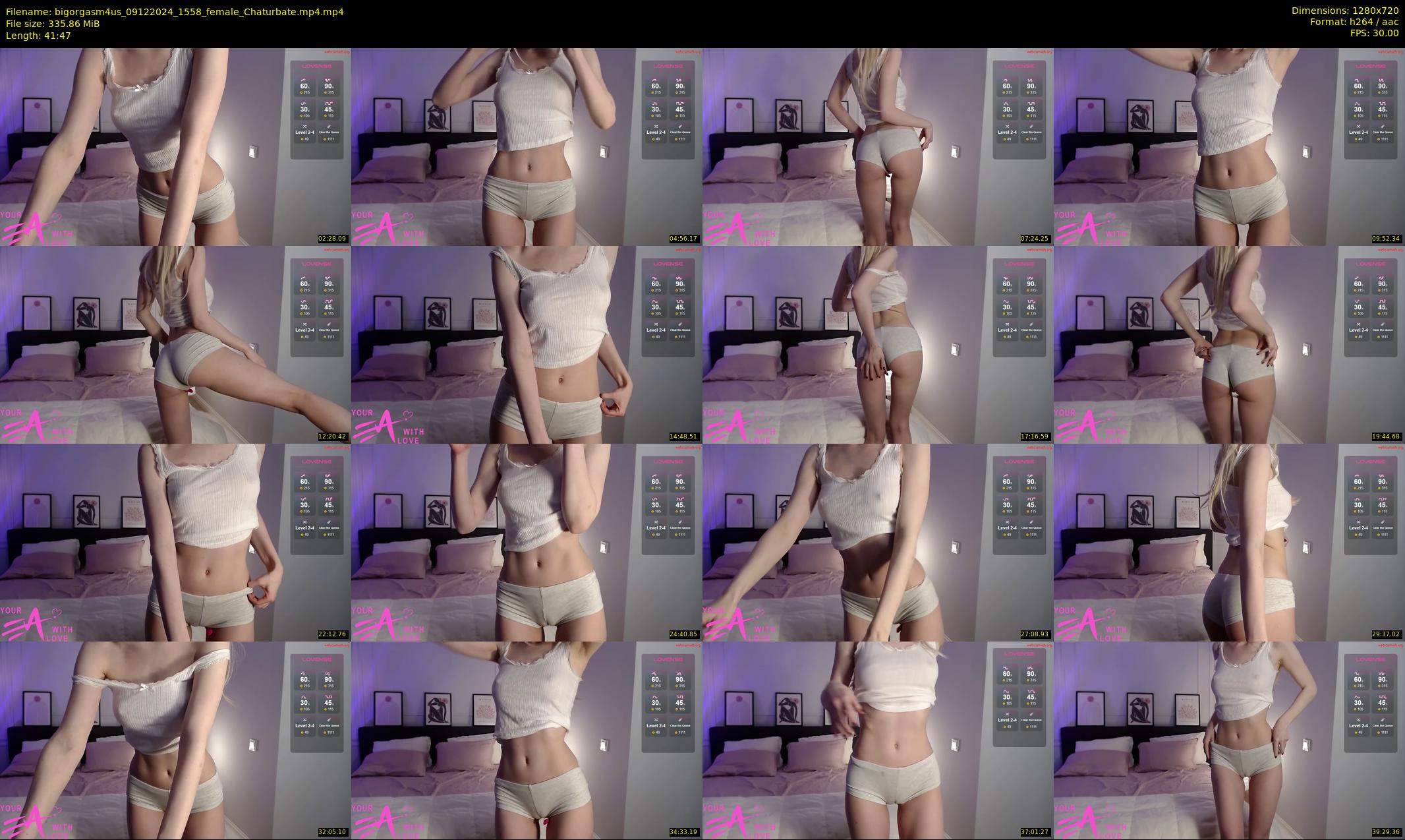 bigorgasm4us — 42 minute Chaturbate female cam show recording, 720p, Dec 9, 2024