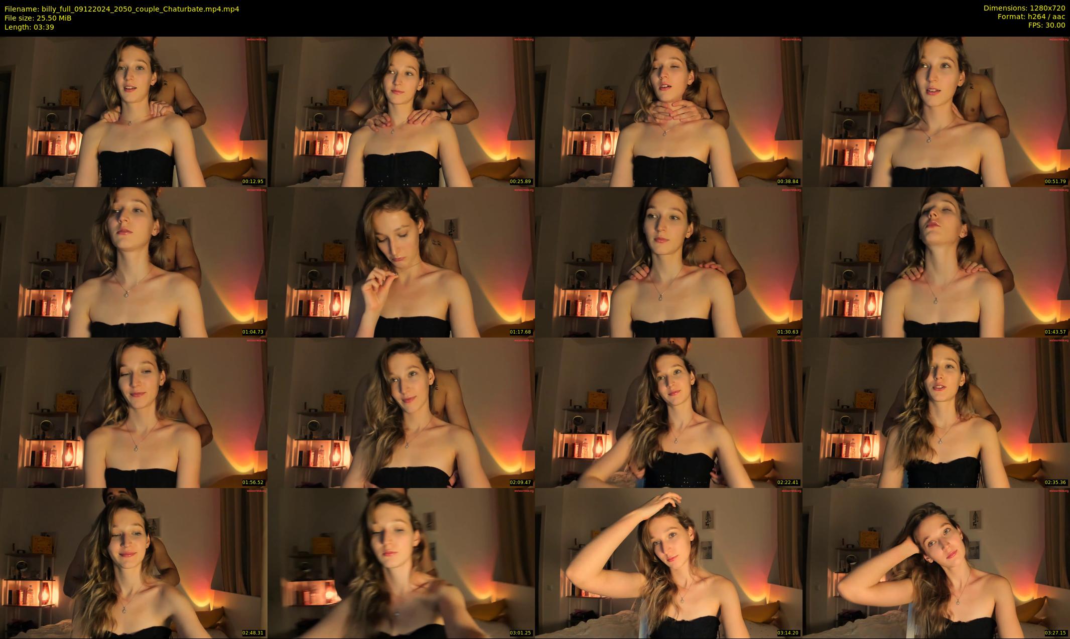 billy_full — 4 minute Chaturbate couple cam show recording, 720p, Dec 9, 2024