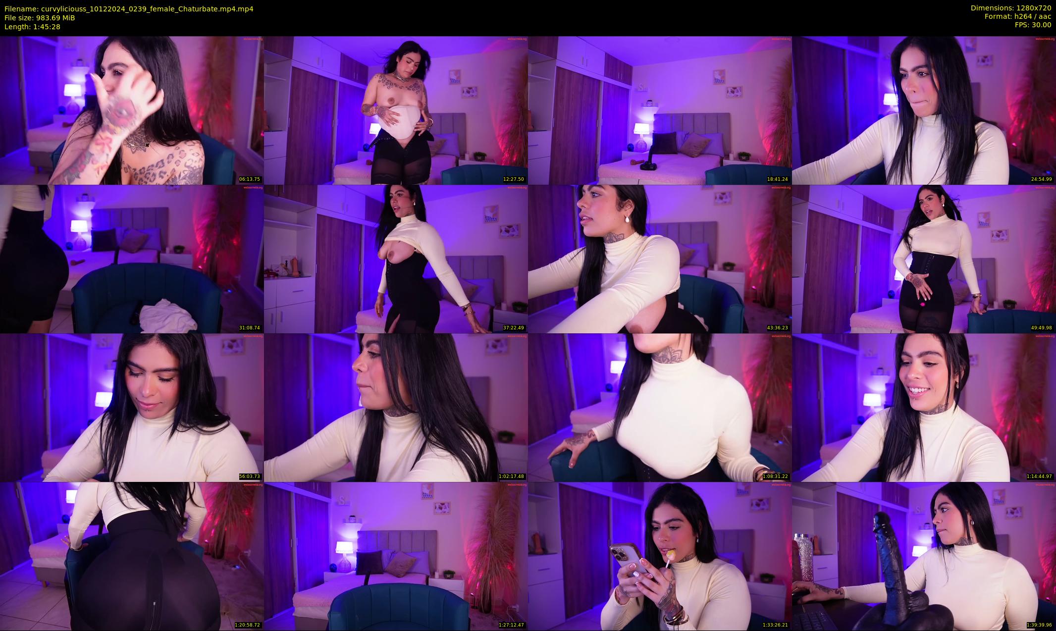 curvyliciouss — 106 minute Chaturbate female cam show recording, 720p, Dec 10, 2024