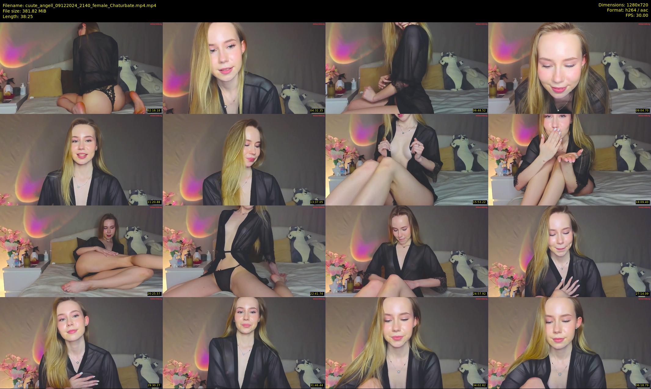 cuute_angell — 39 minute Chaturbate female cam show recording, 720p, Dec 9, 2024