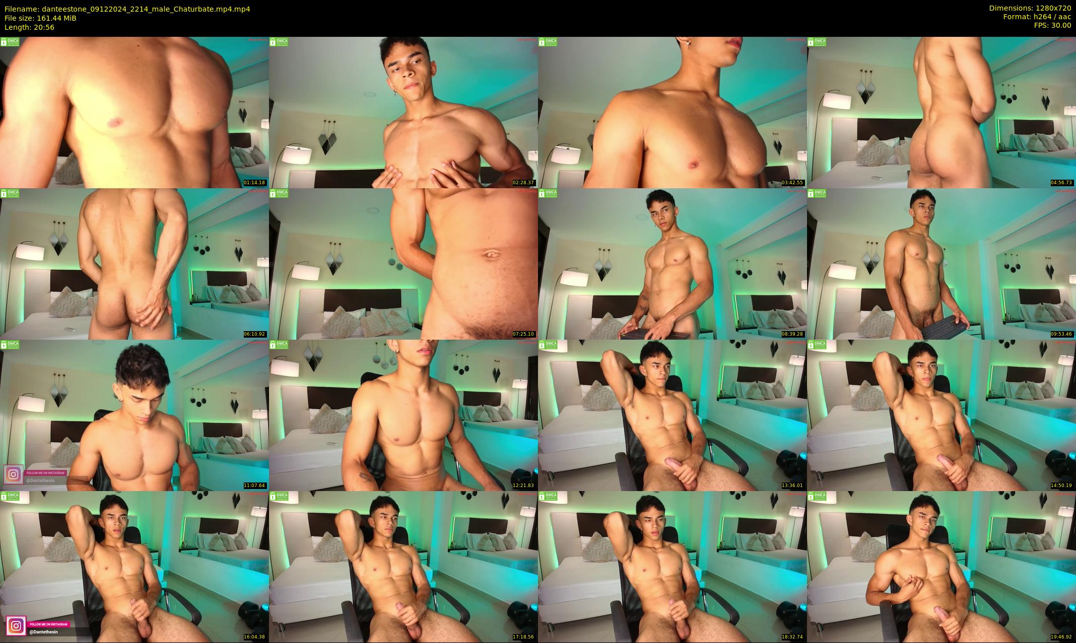 danteestone — 21 minute Chaturbate male cam show recording, 720p, Dec 9, 2024