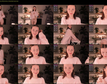delorathecookie — 13 minute Chaturbate female cam show recording, 720p, Dec 10, 2024