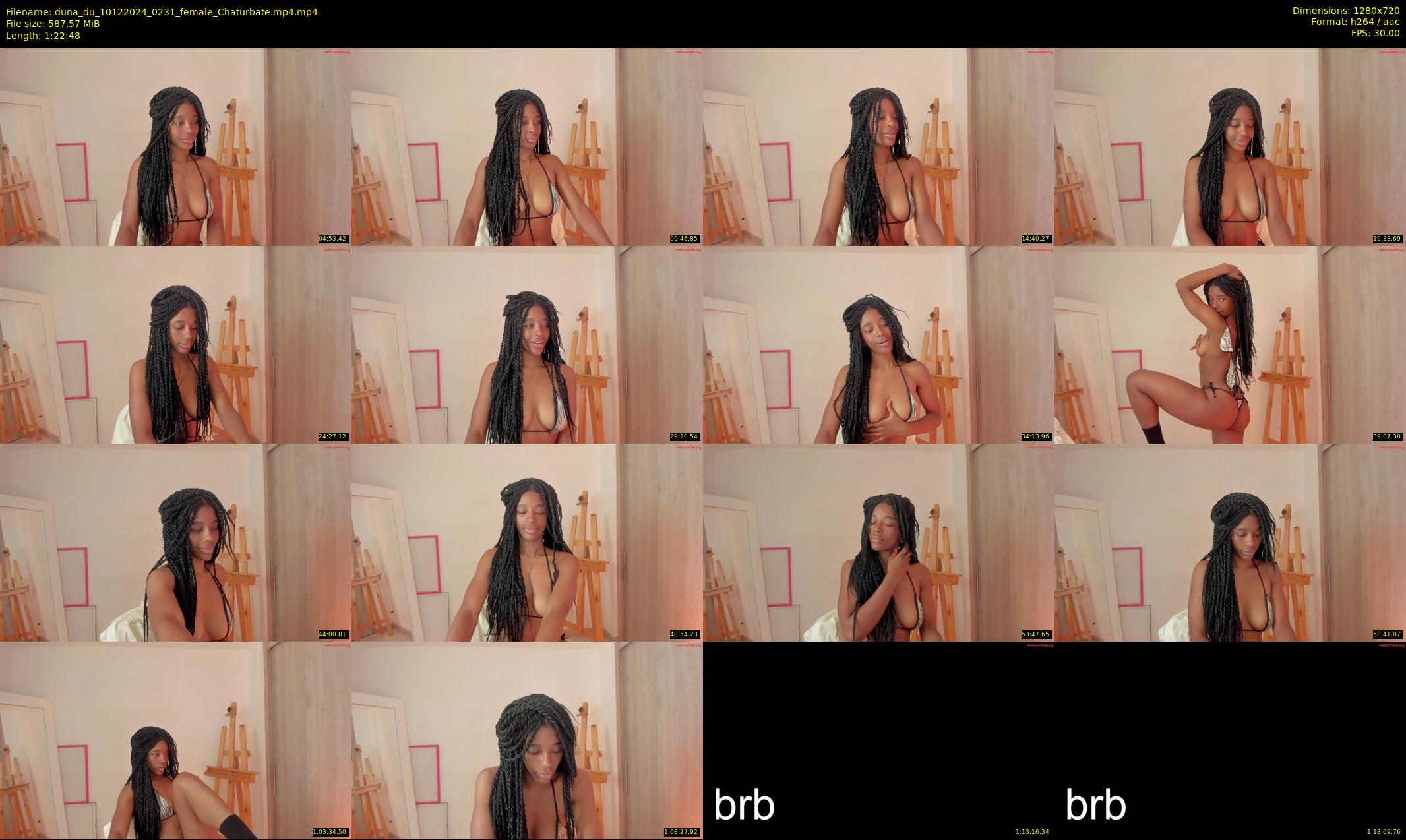 duna_du — 83 minute Chaturbate female cam show recording, 720p, Dec 10, 2024