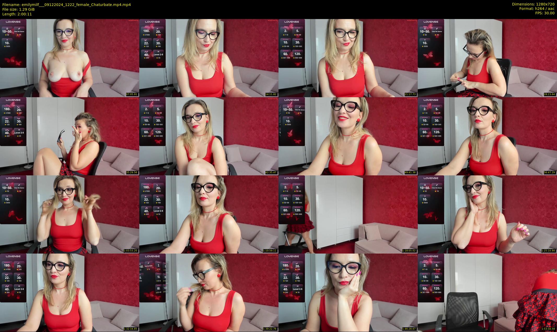 emilymilf__ — 121 minute Chaturbate female cam show recording, 720p, Dec 9, 2024