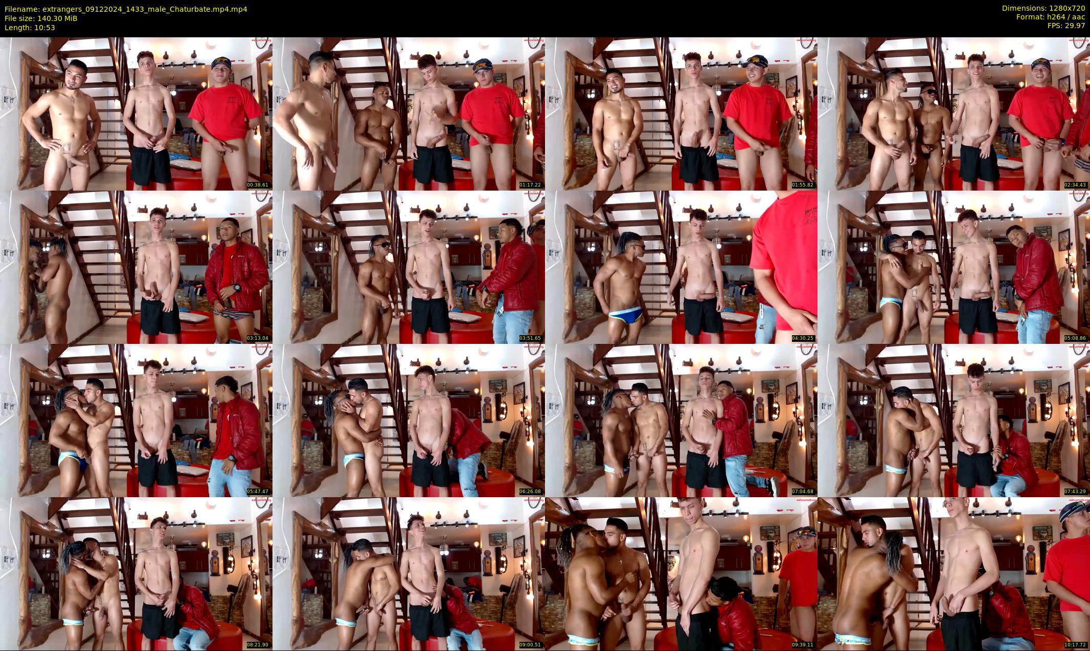 extrangers — 11 minute Chaturbate male cam show recording, 720p, Dec 9, 2024