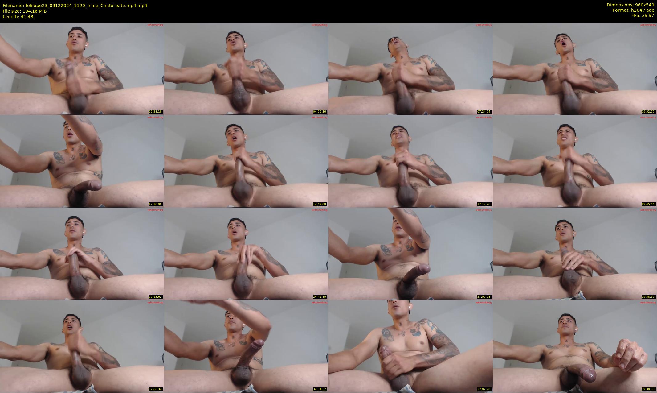 felilope23 — 42 minute Chaturbate male cam show recording, 480p, Dec 9, 2024