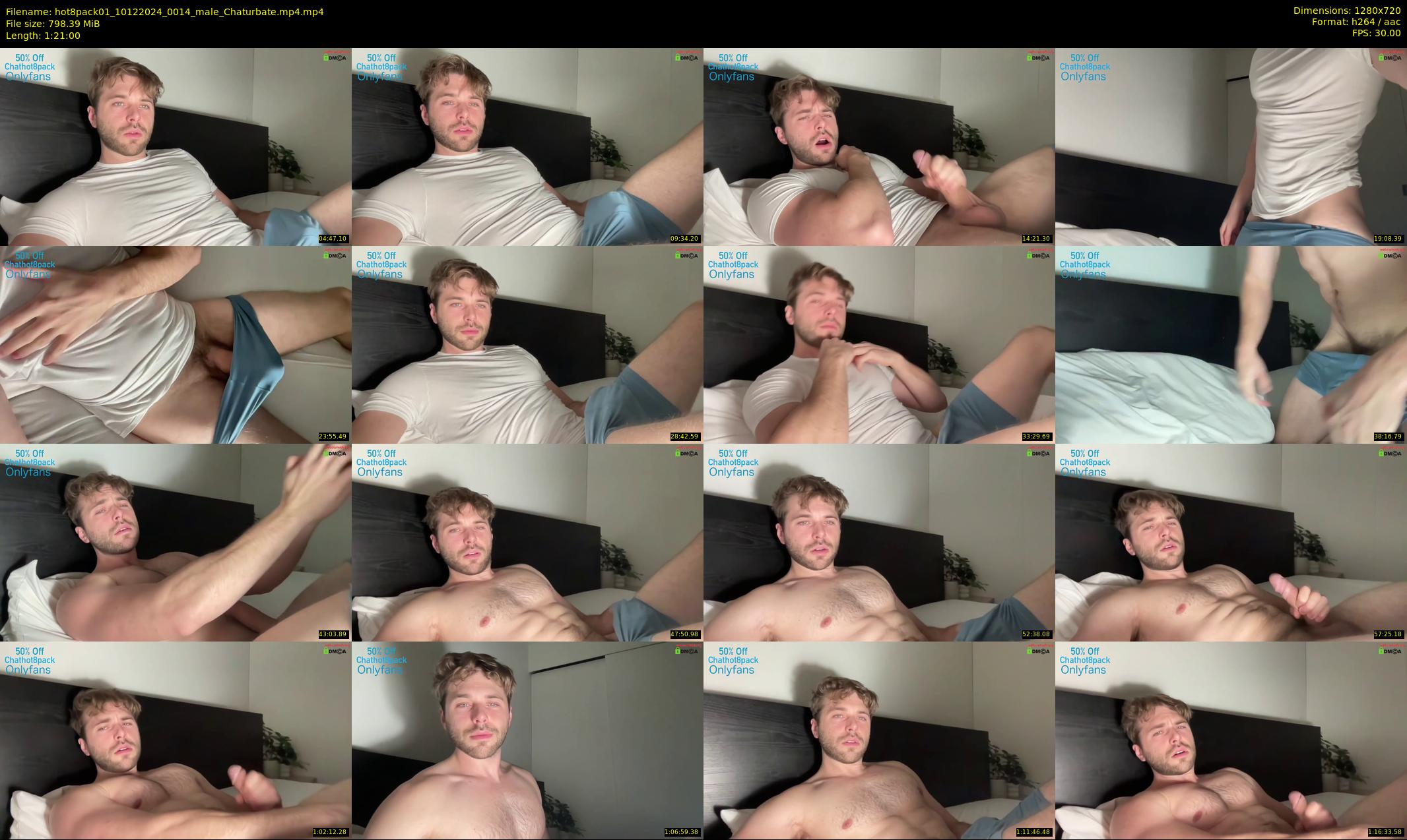 hot8pack01 — 81 minute Chaturbate male cam show recording, 720p, Dec 10, 2024