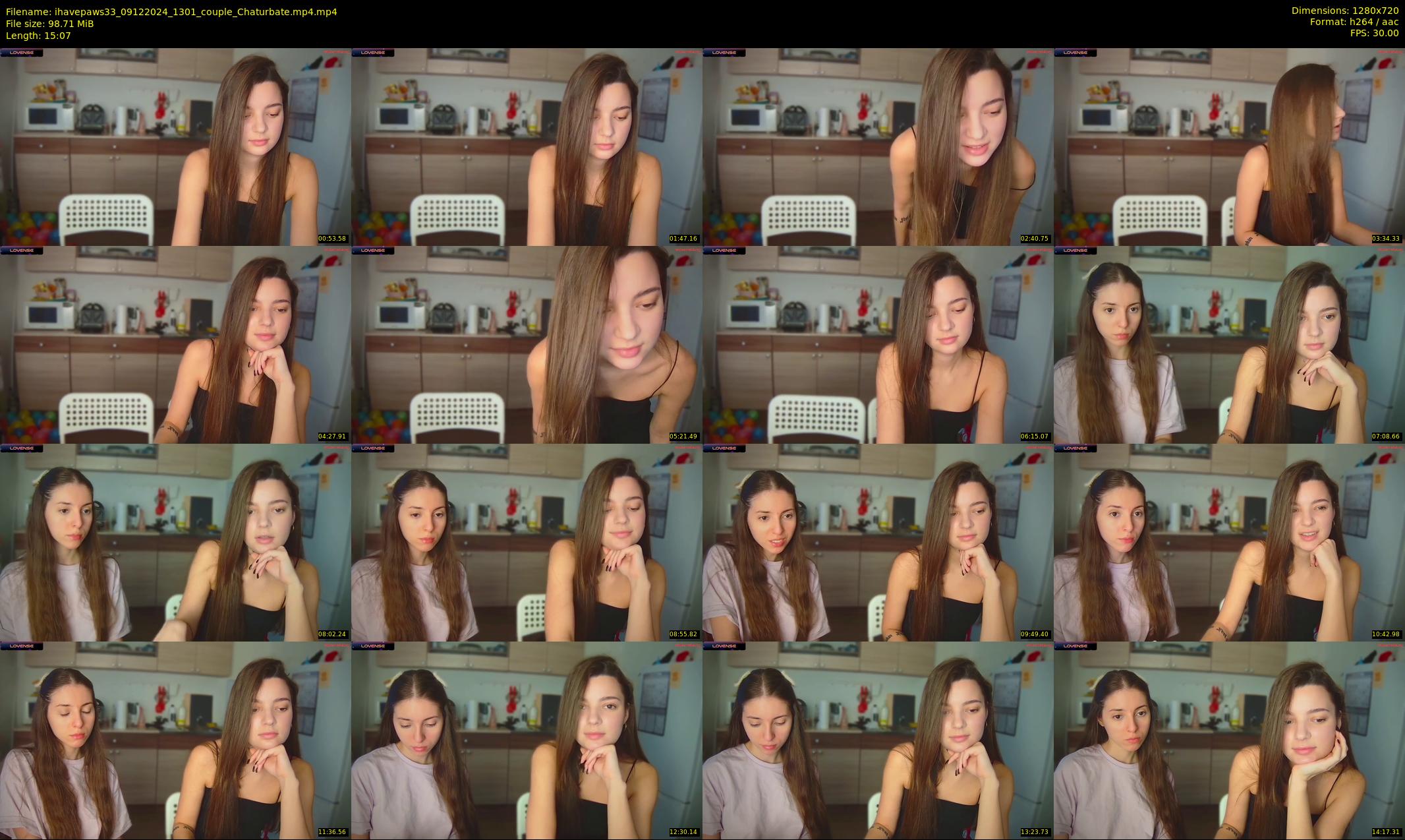 ihavepaws33 — 16 minute Chaturbate couple cam show recording, 720p, Dec 9, 2024