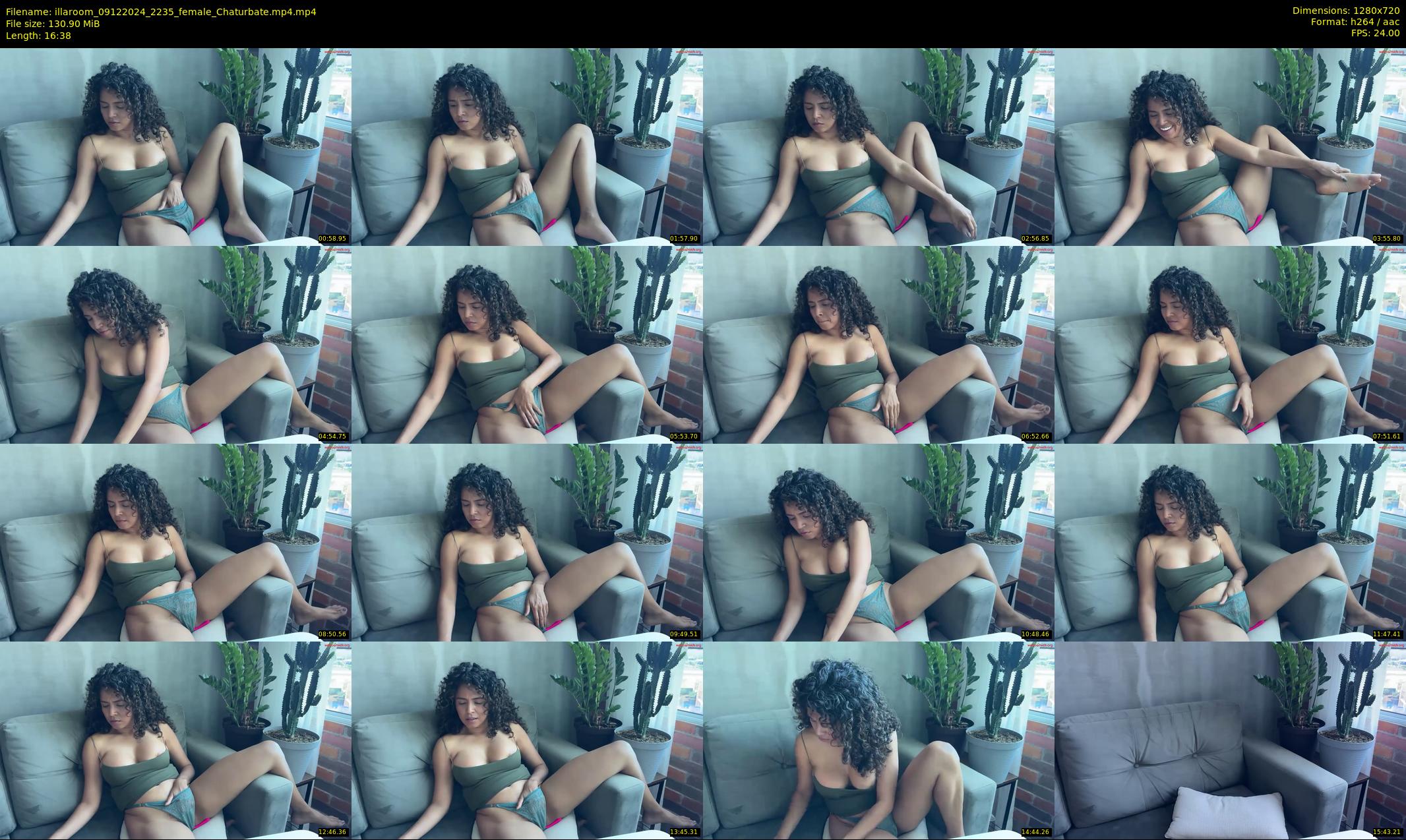 illaroom — 17 minute Chaturbate female cam show recording, 720p, Dec 9, 2024