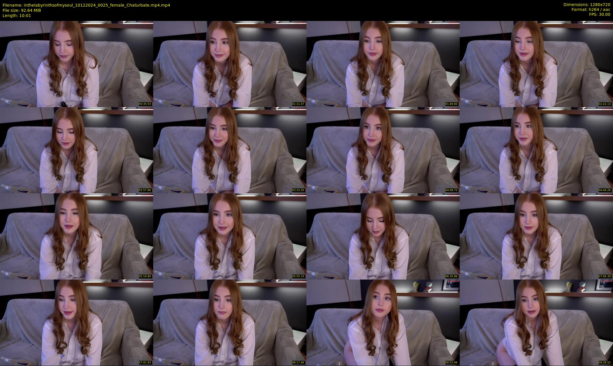 inthelabyrinthsofmysoul — 11 minute Chaturbate female cam show recording, 720p, Dec 10, 2024