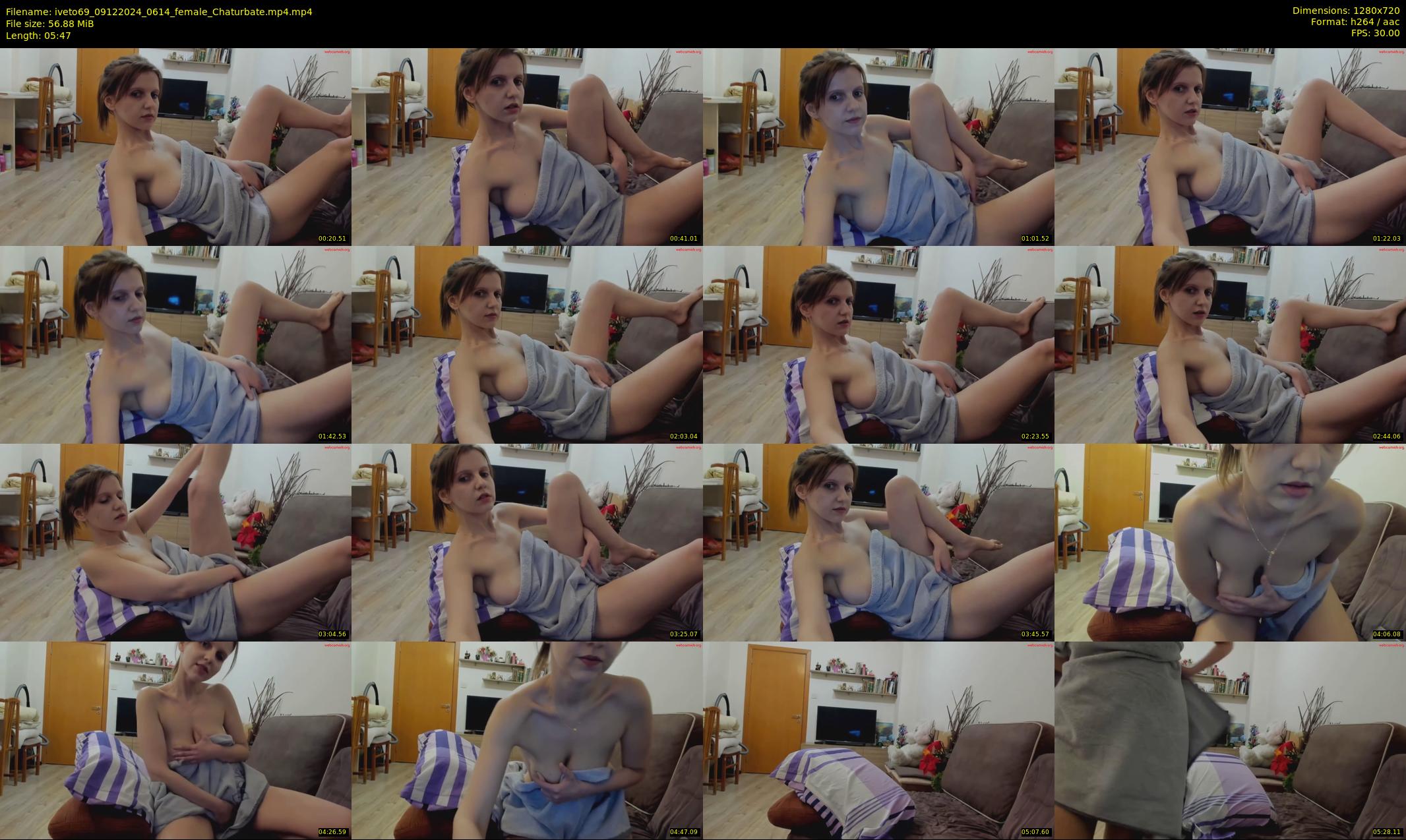 iveto69 — 6 minute Chaturbate female cam show recording, 720p, Dec 9, 2024