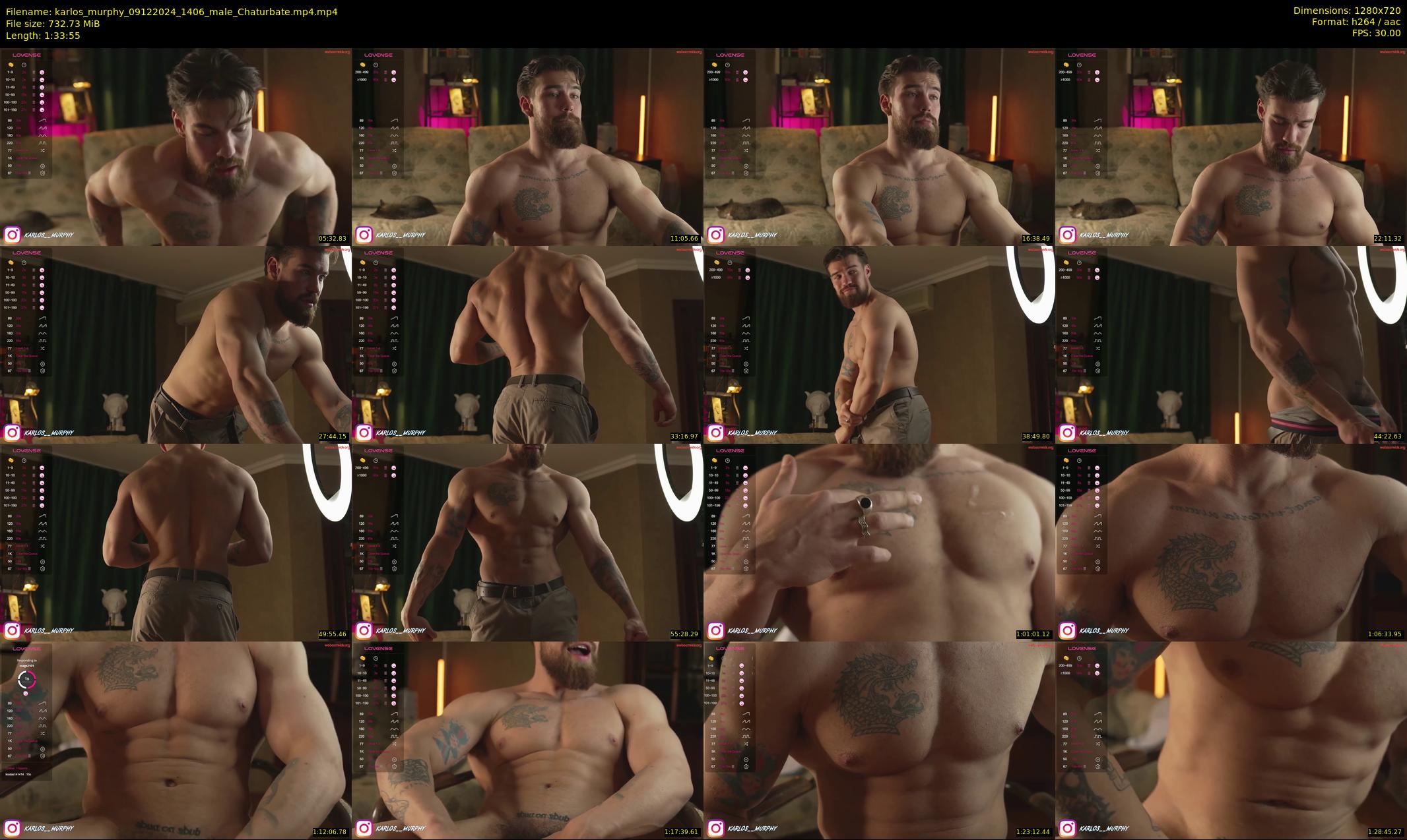 karlos_murphy — 94 minute Chaturbate male cam show recording, 720p, Dec 9, 2024