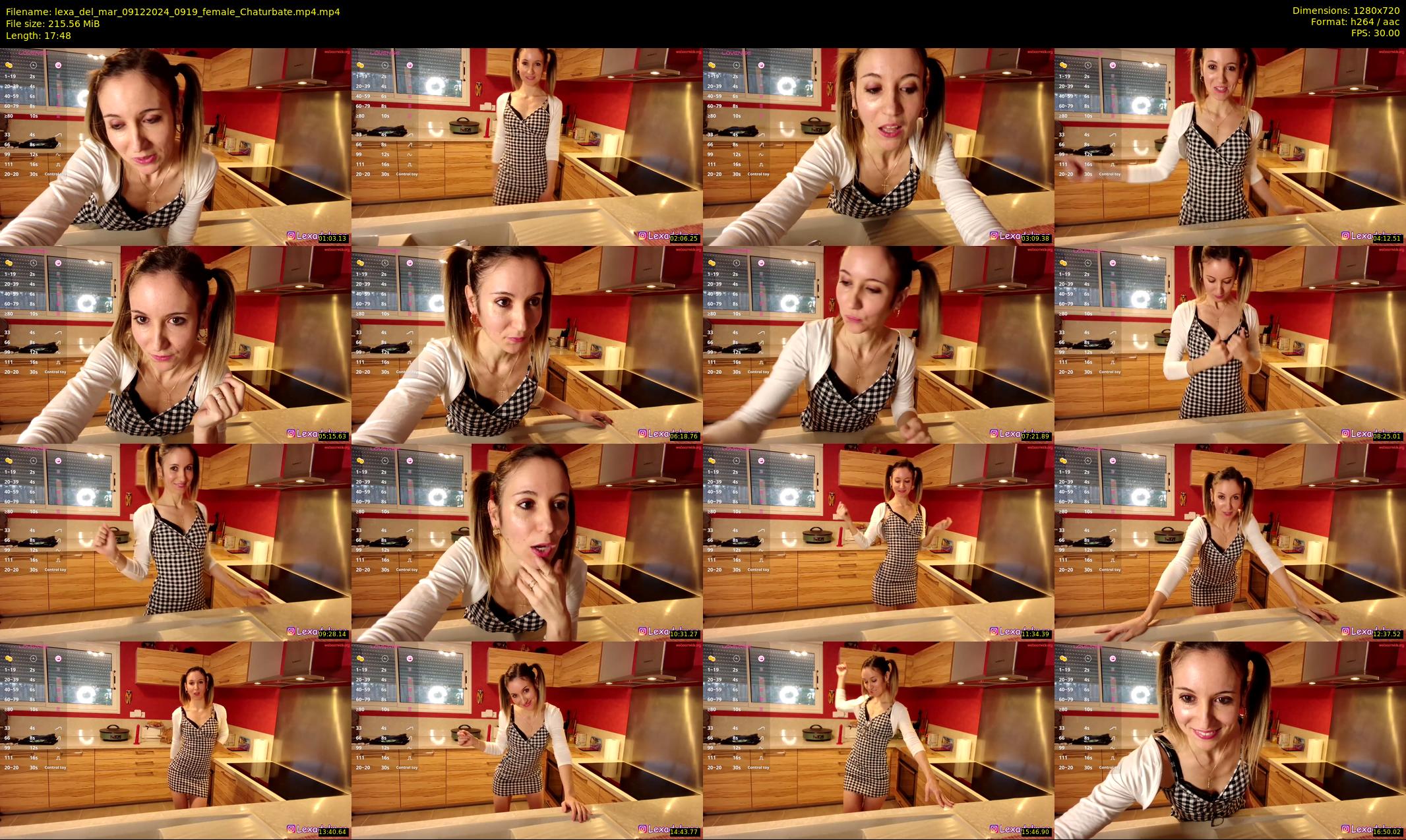 lexa_del_mar — 18 minute Chaturbate female cam show recording, 720p, Dec 9, 2024