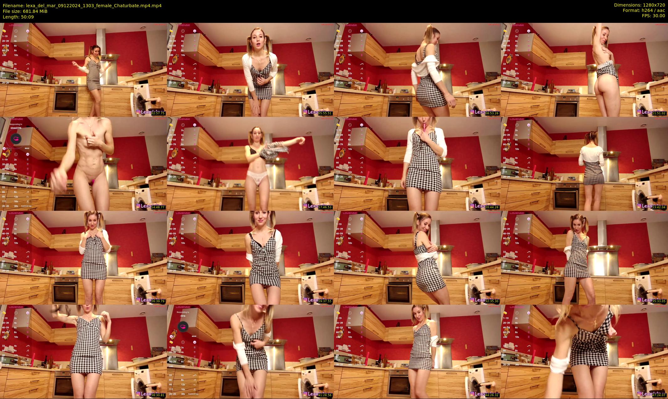 lexa_del_mar — 51 minute Chaturbate female cam show recording, 720p, Dec 9, 2024