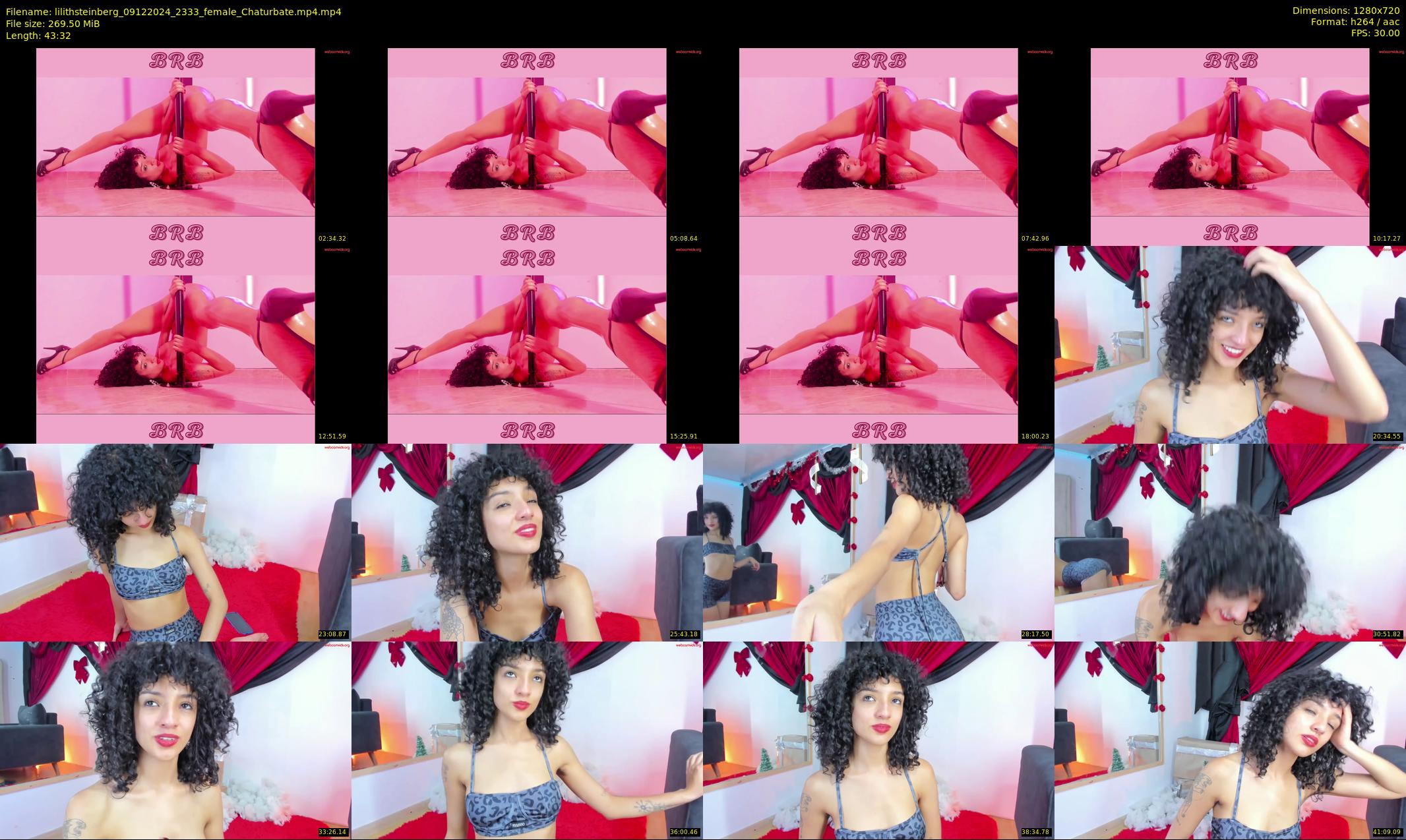 lilithsteinberg — 44 minute Chaturbate female cam show recording, 720p, Dec 9, 2024