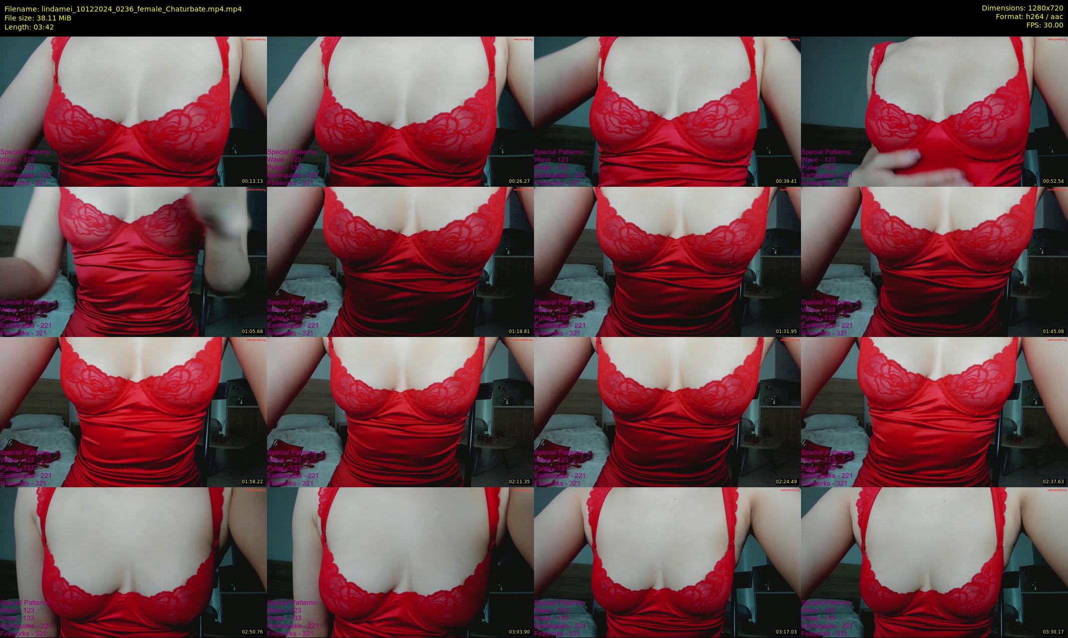 lindamei — 4 minute Chaturbate female cam show recording, 720p, Dec 10, 2024