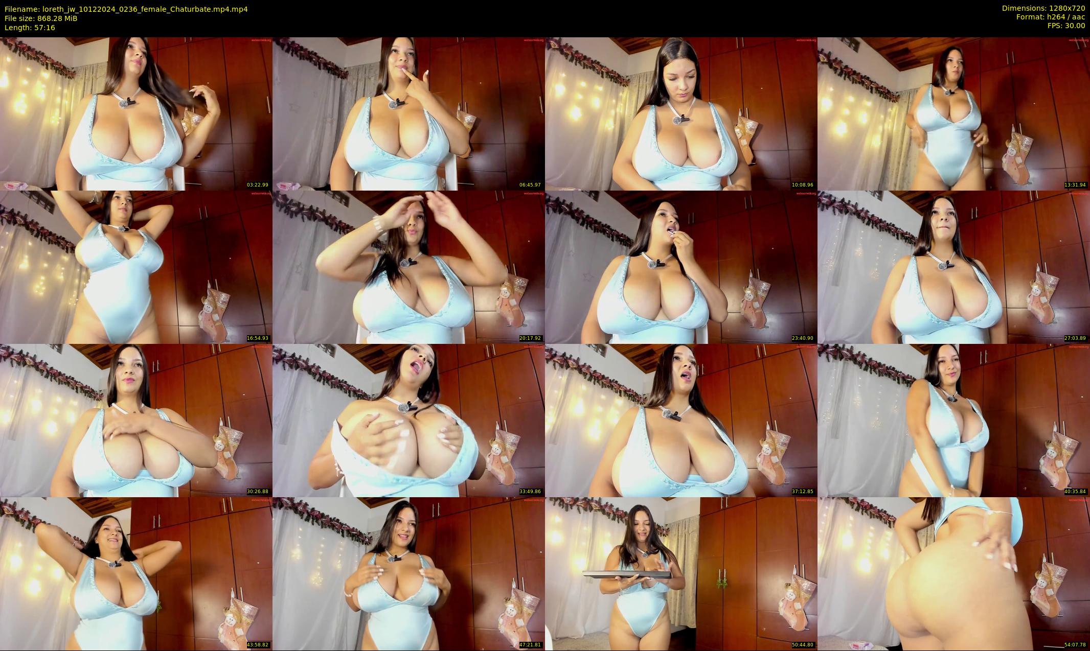 loreth_jw — 58 minute Chaturbate female cam show recording, 720p, Dec 10, 2024