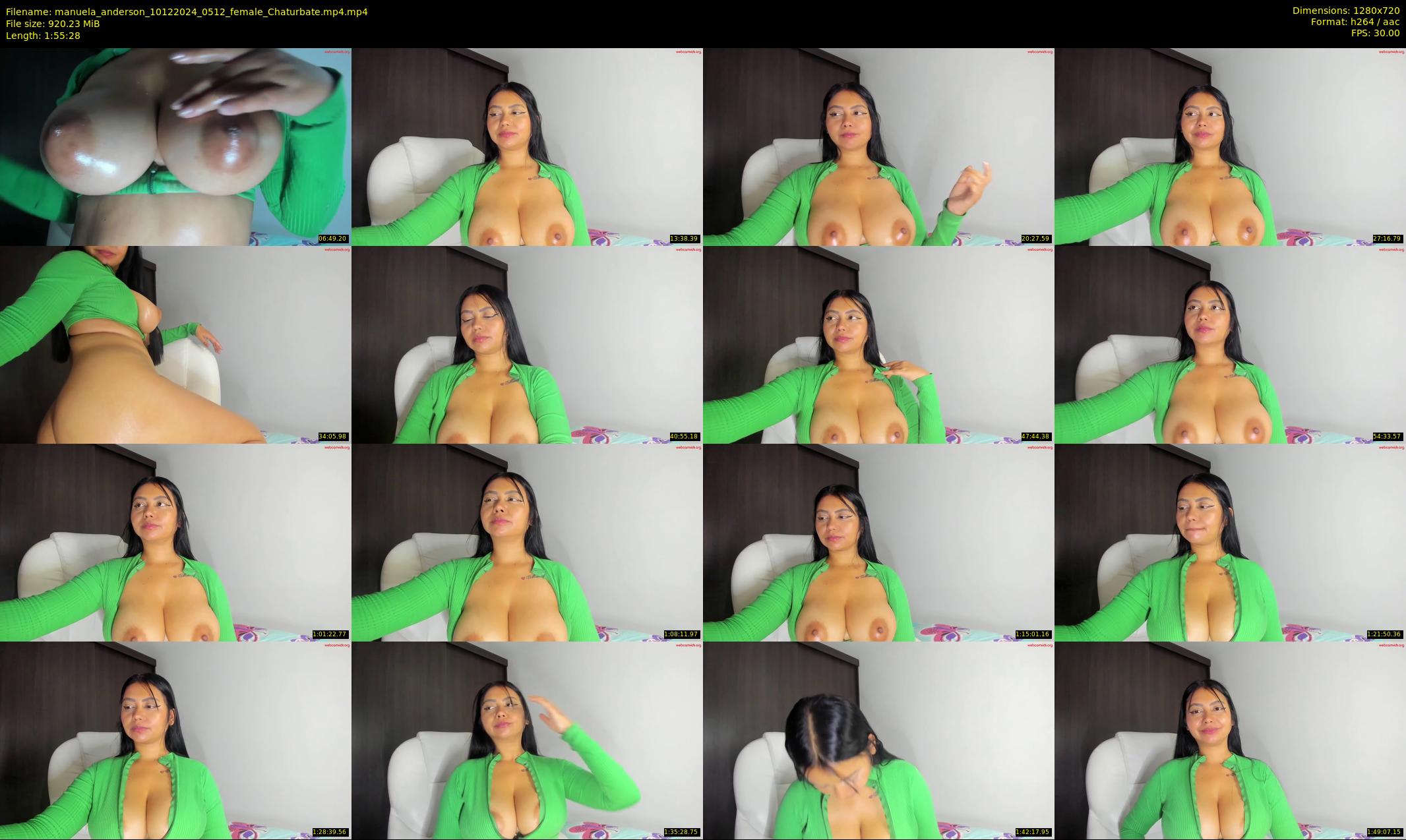 manuela_anderson — 116 minute Chaturbate female cam show recording, 720p, Dec 10, 2024