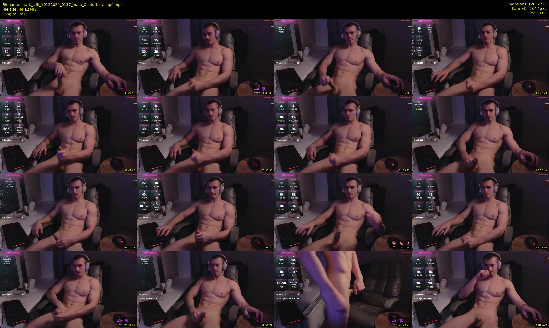 mark_stiff — 7 minute Chaturbate male cam show recording, 720p, Dec 10, 2024