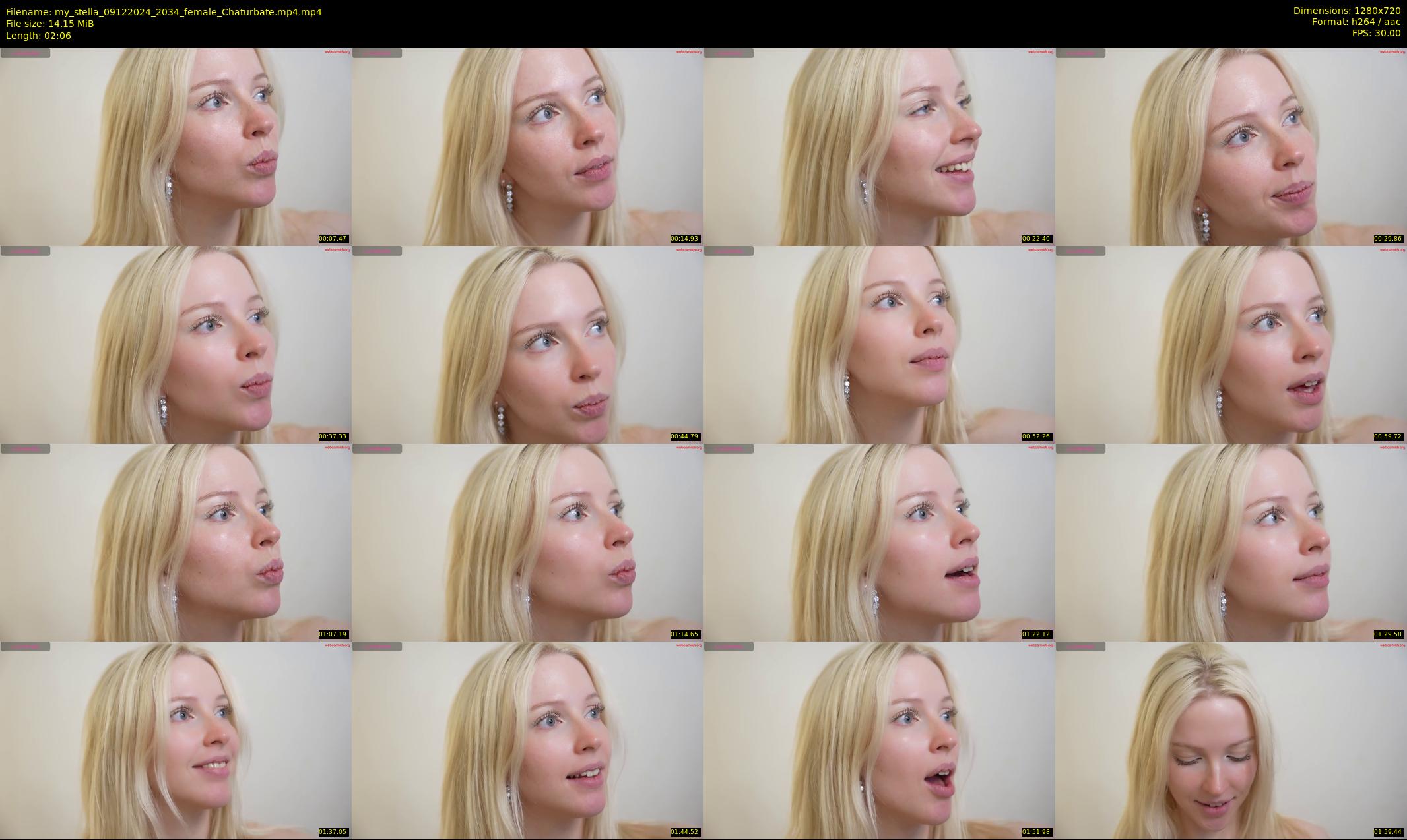 my_stella — 3 minute Chaturbate female cam show recording, 720p, Dec 9, 2024
