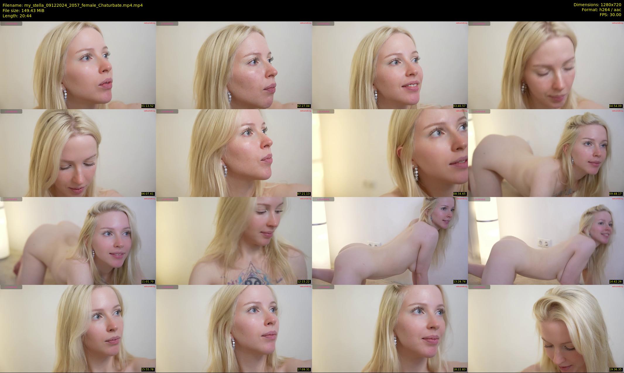 my_stella — 21 minute Chaturbate female cam show recording, 720p, Dec 9, 2024