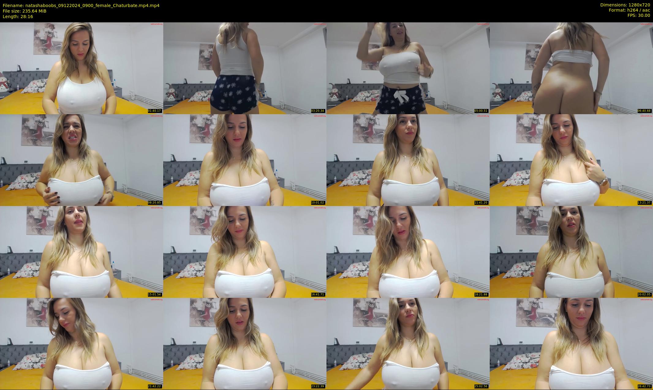 natashaboobs — 29 minute Chaturbate female cam show recording, 720p, Dec 9, 2024