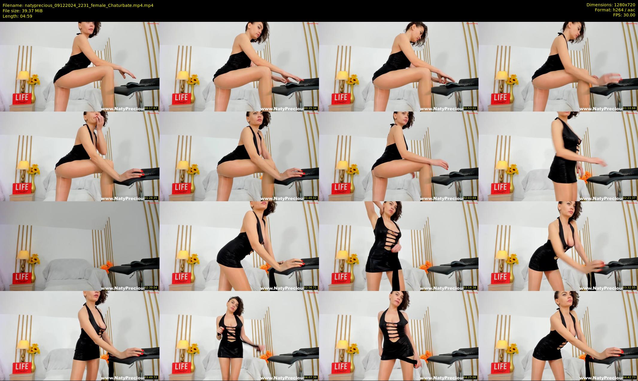 natyprecious — 5 minute Chaturbate female cam show recording, 720p, Dec 9, 2024