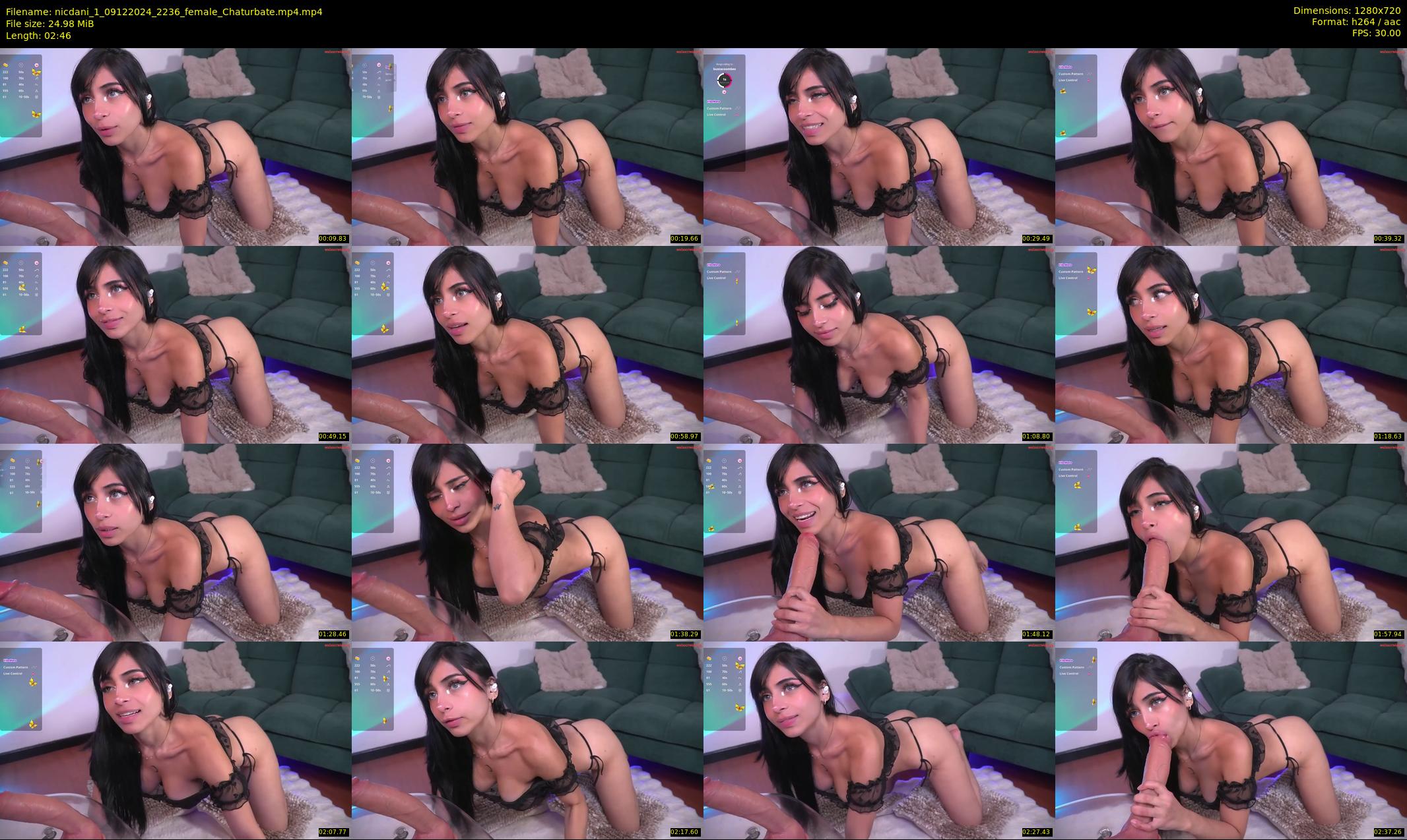 nicdani_1 — 3 minute Chaturbate female cam show recording, 720p, Dec 9, 2024