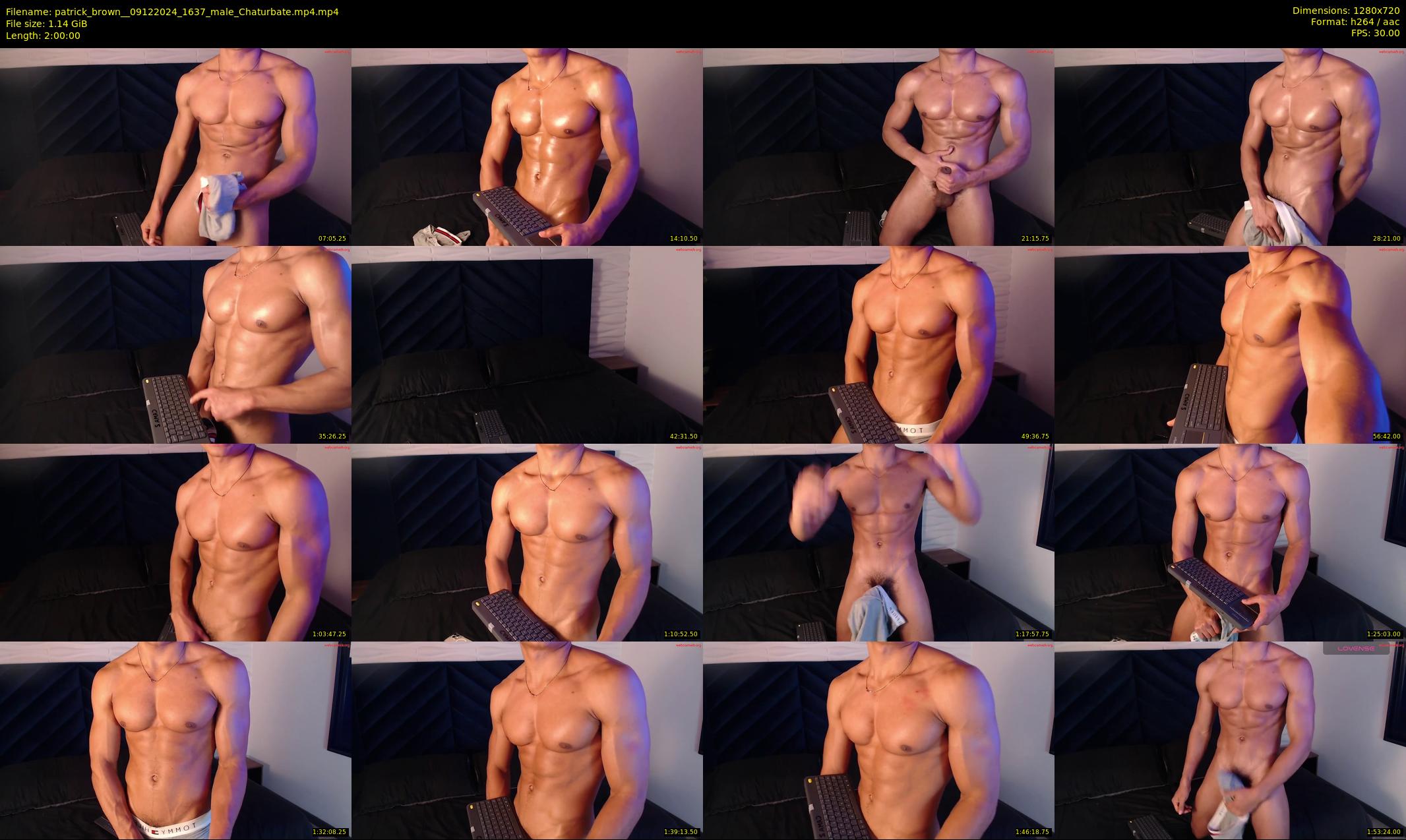 patrick_brown_ — 120 minute Chaturbate male cam show recording, 720p, Dec 9, 2024