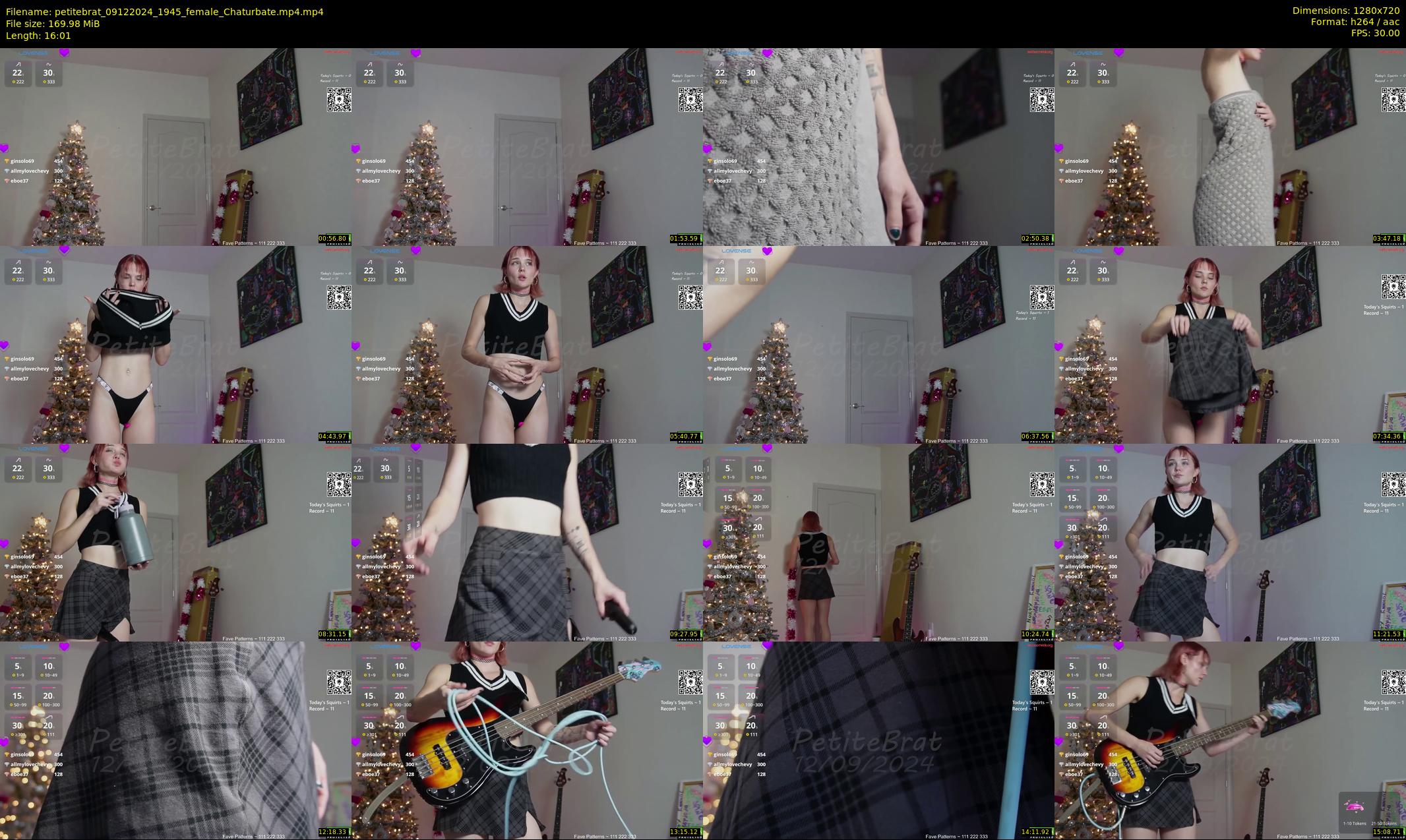 petitebrat — 17 minute Chaturbate female cam show recording, 720p, Dec 9, 2024