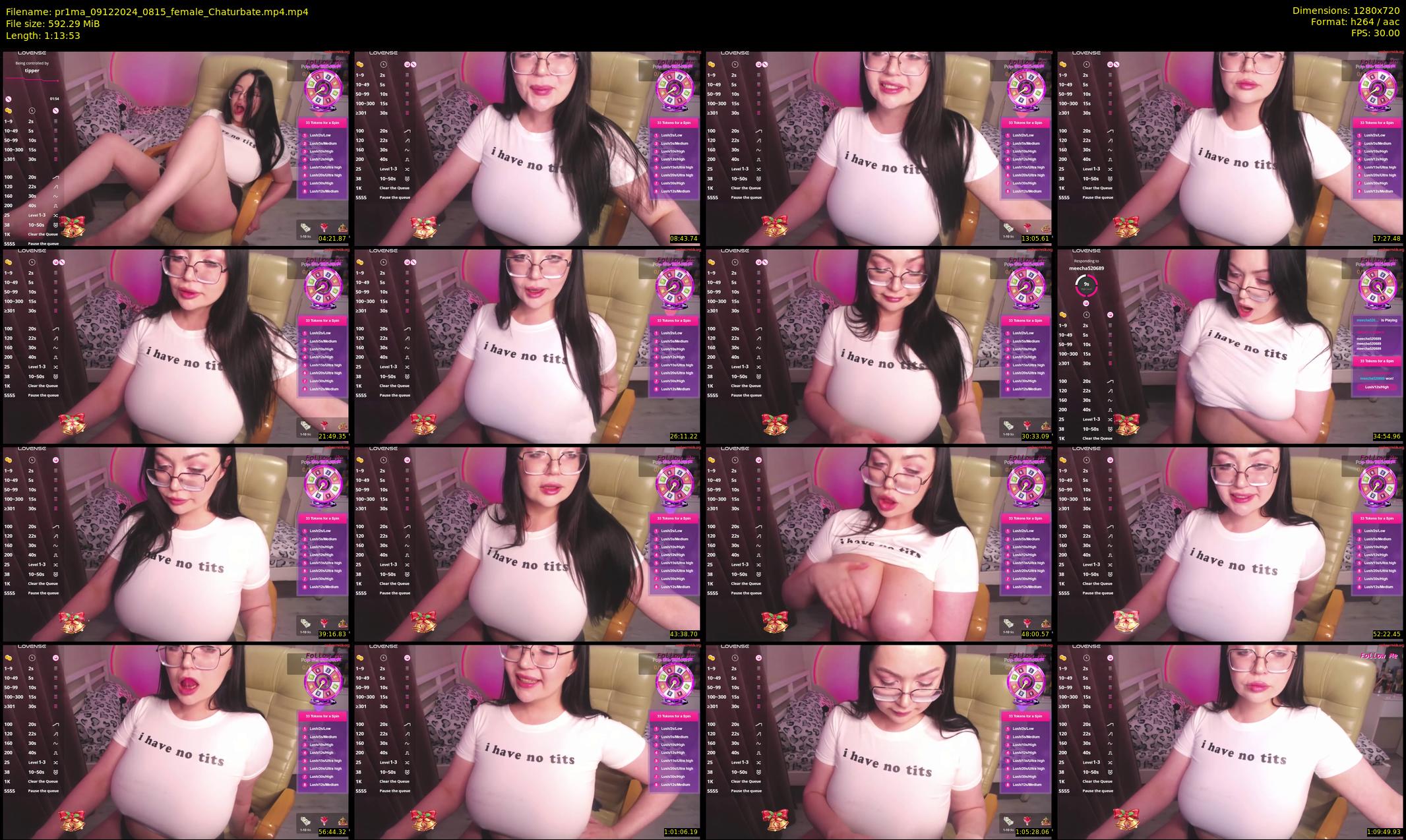 pr1ma — 74 minute Chaturbate female cam show recording, 720p, Dec 9, 2024