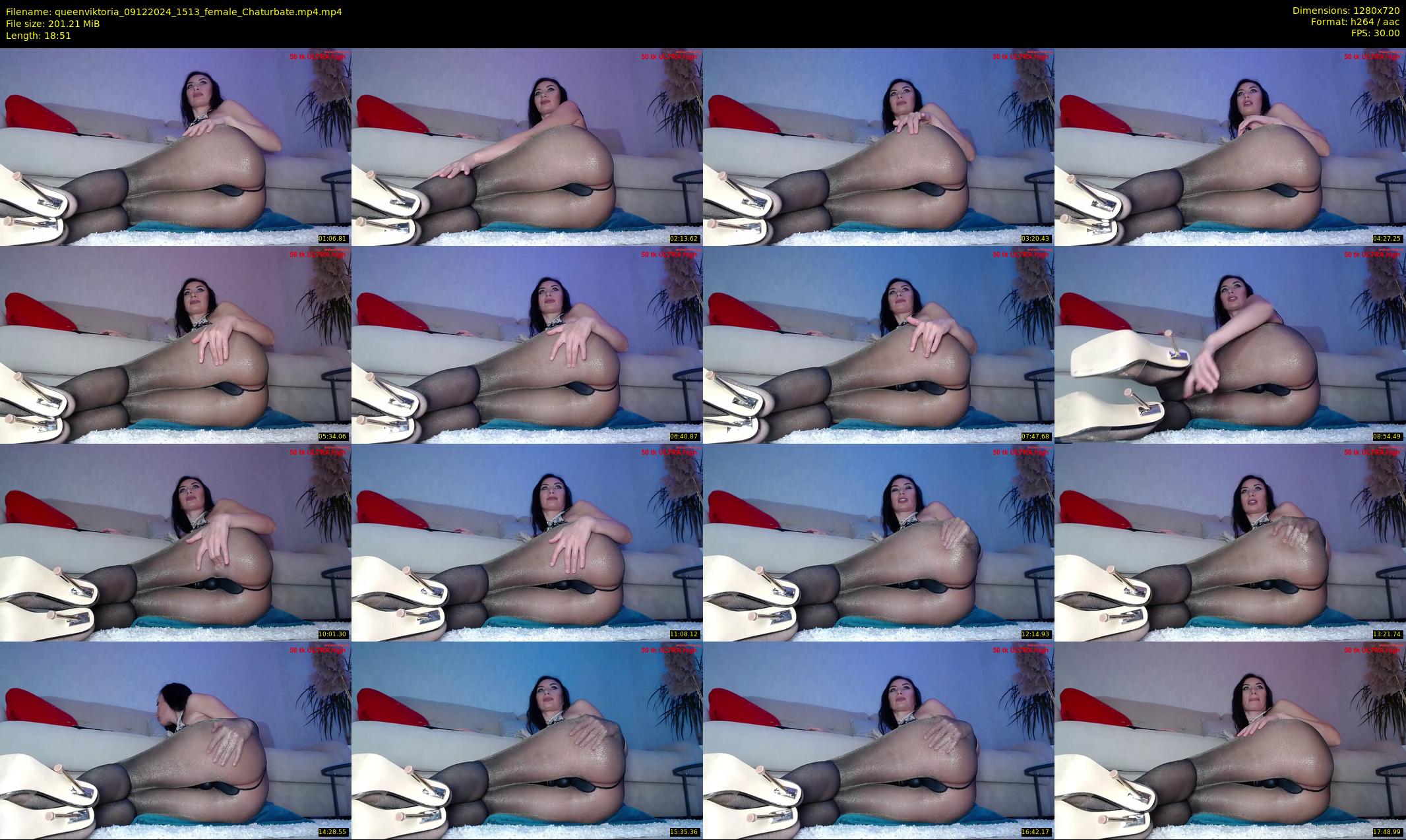 queenviktoria — 19 minute Chaturbate female cam show recording, 720p, Dec 9, 2024