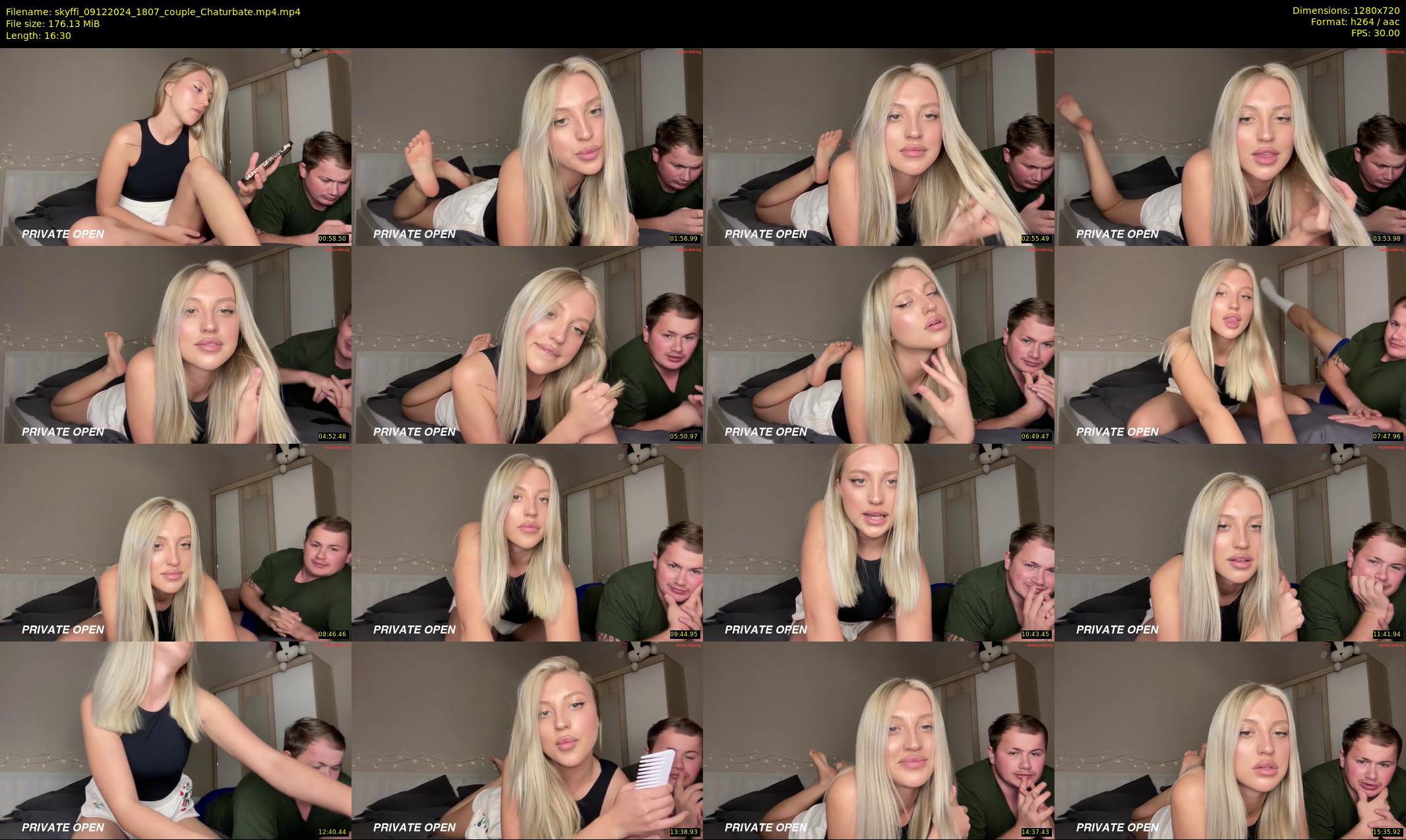 skyffi — 17 minute Chaturbate couple cam show recording, 720p, Dec 9, 2024