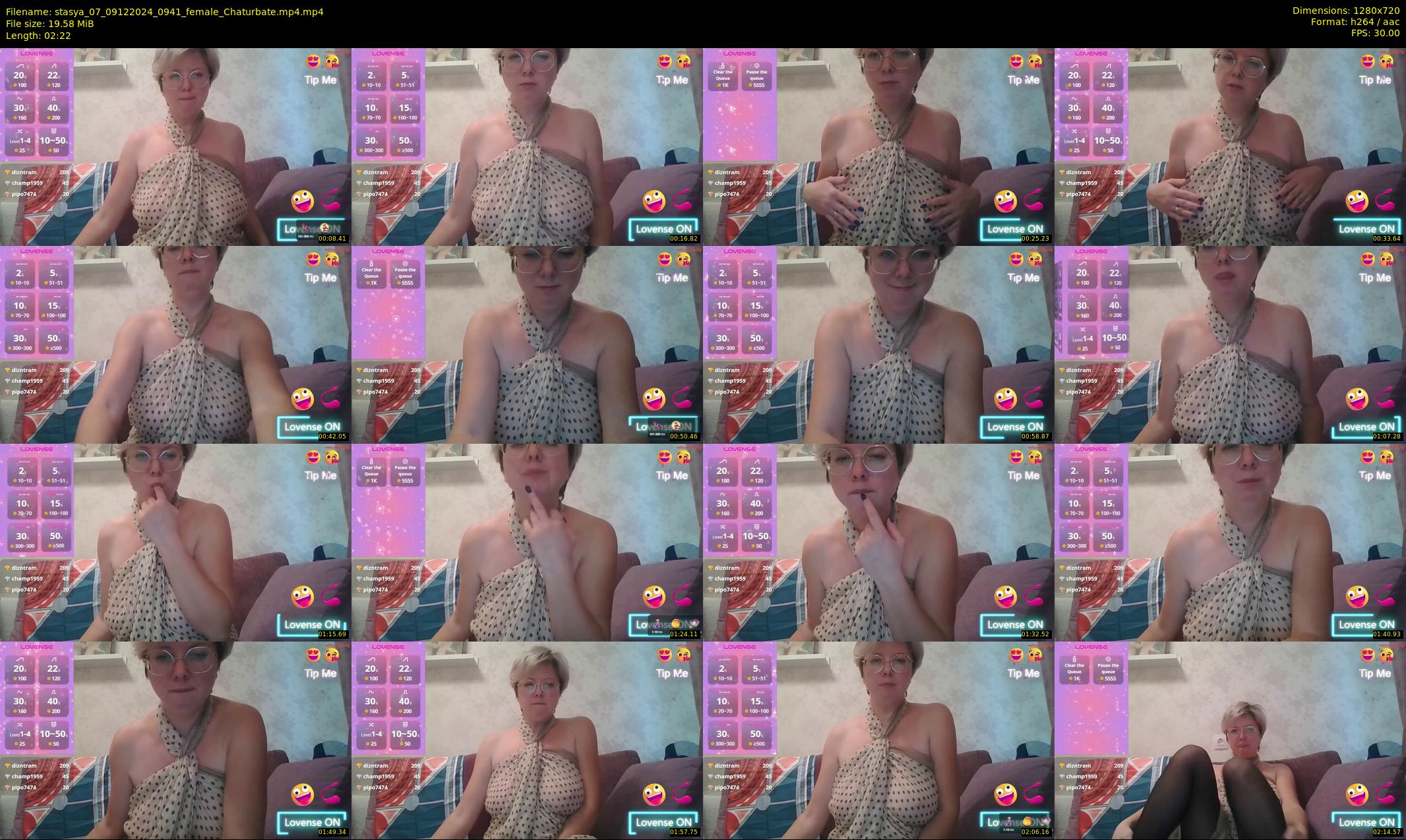 stasya_07 — 3 minute Chaturbate female cam show recording, 720p, Dec 9, 2024
